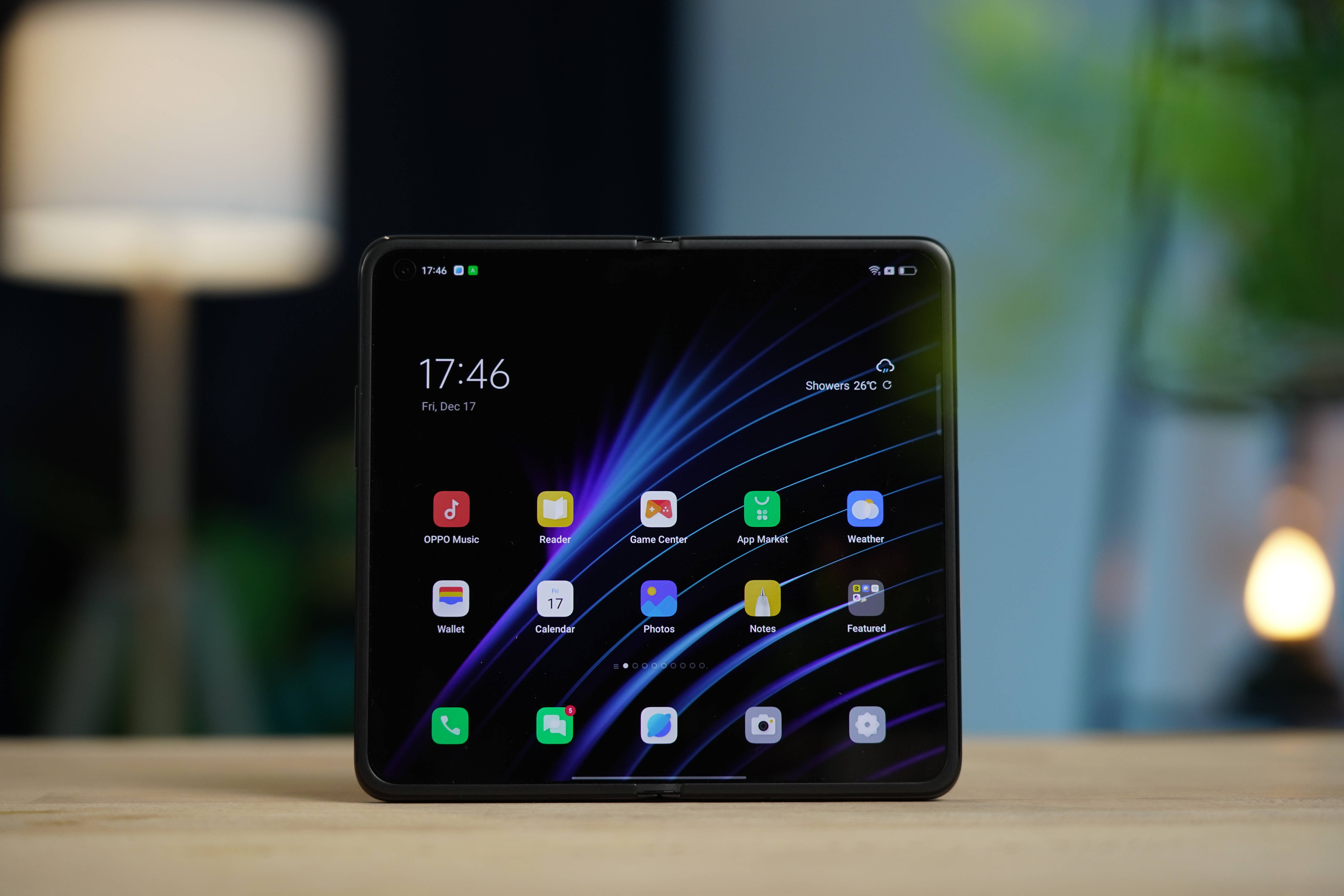 Oppo Find N Pliaj Smartphone Fundal