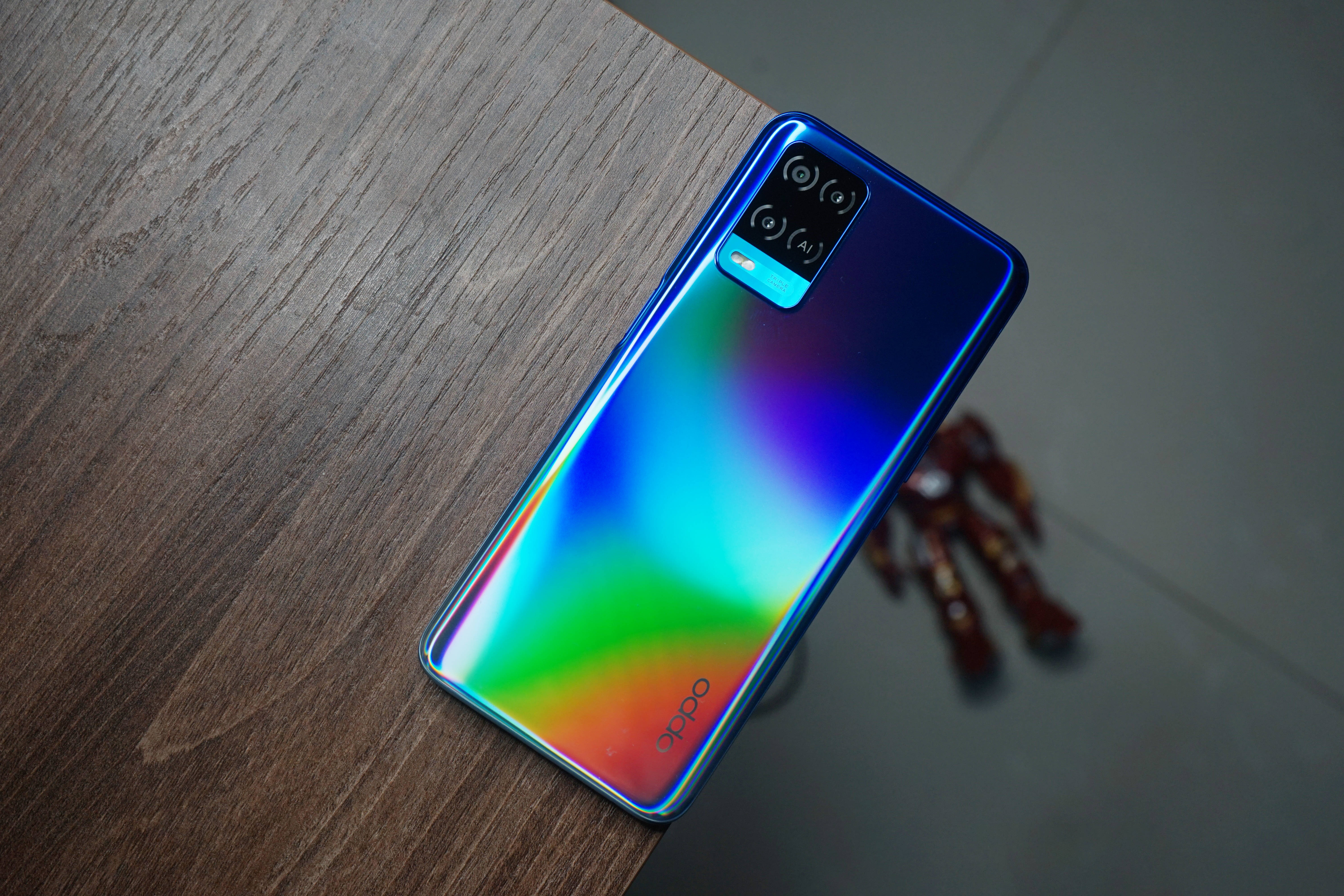 Oppo Reno5 Z Iridescent Fundal