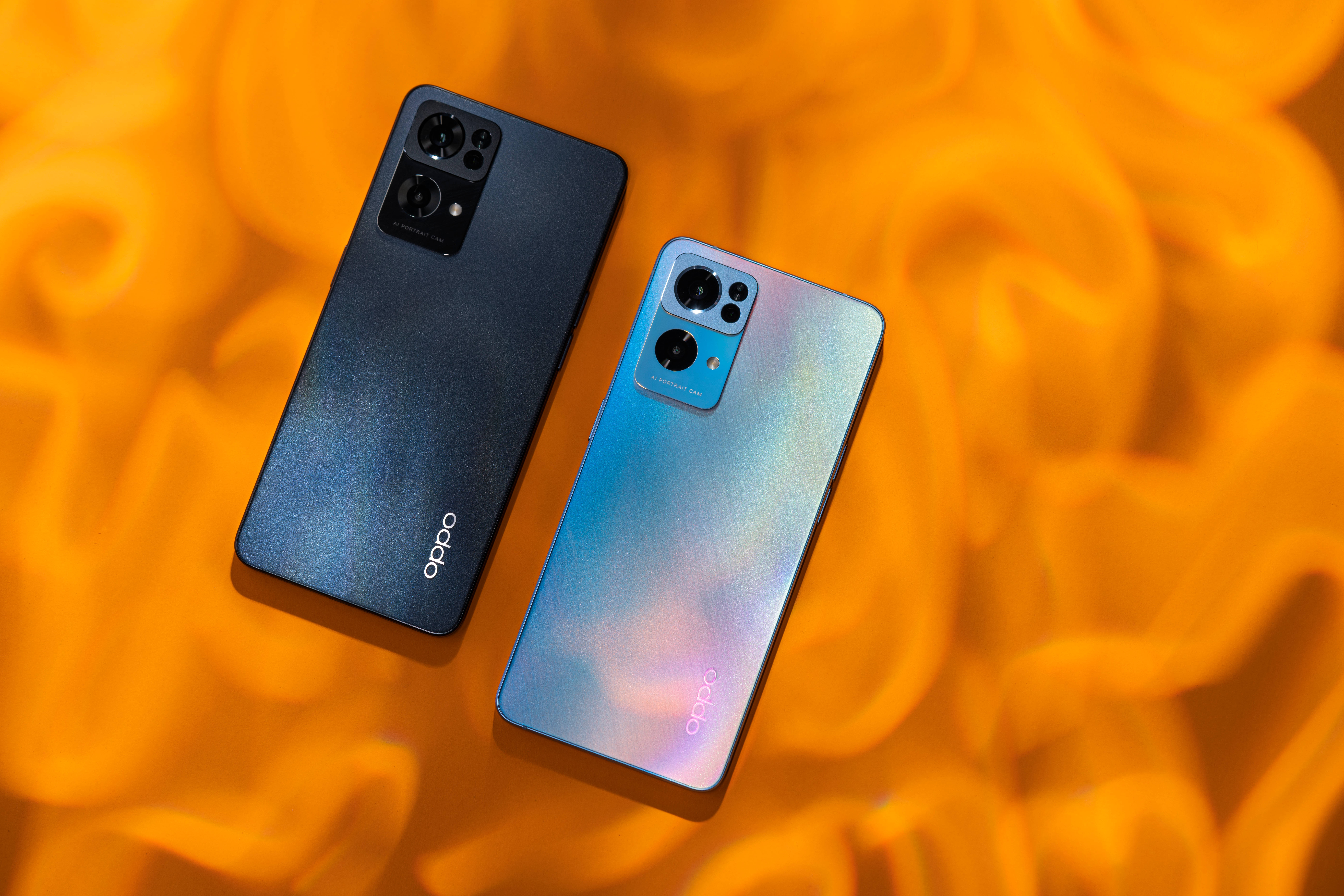 Oppo Telefon Aranjat Plat Fundal