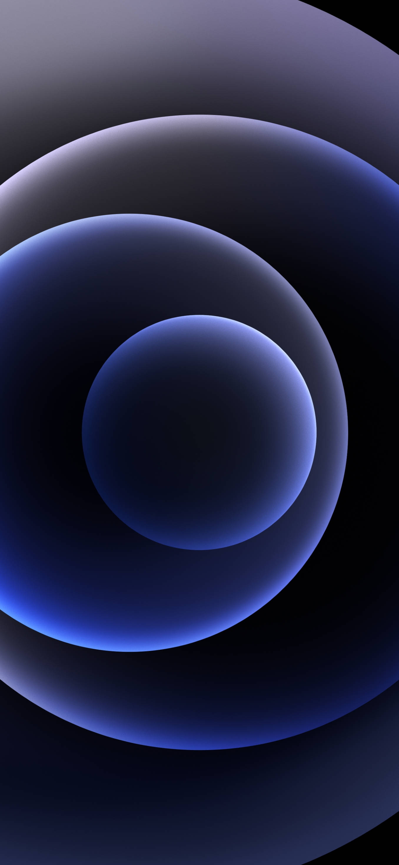 Orbe Negre iPhone 12 Fundal