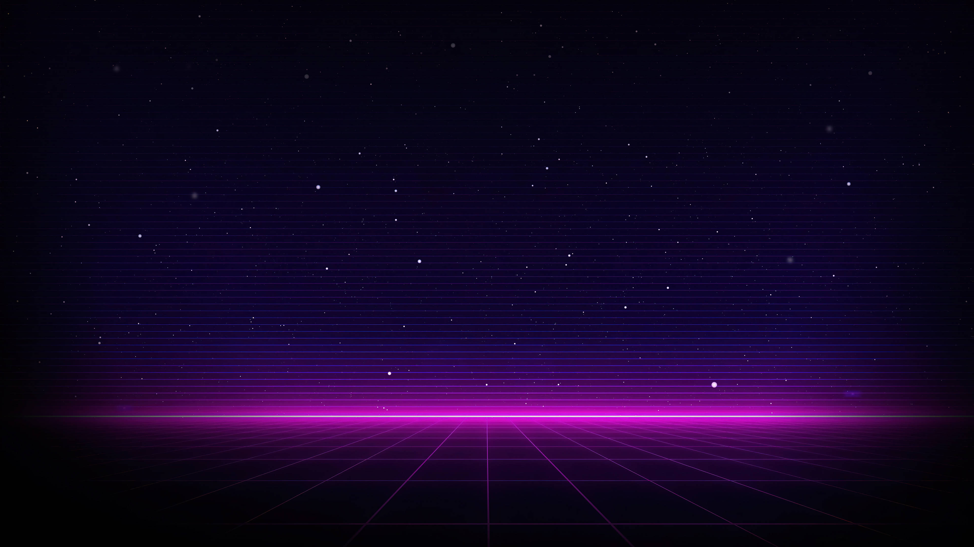 Orizont estetic violet neon Fundal