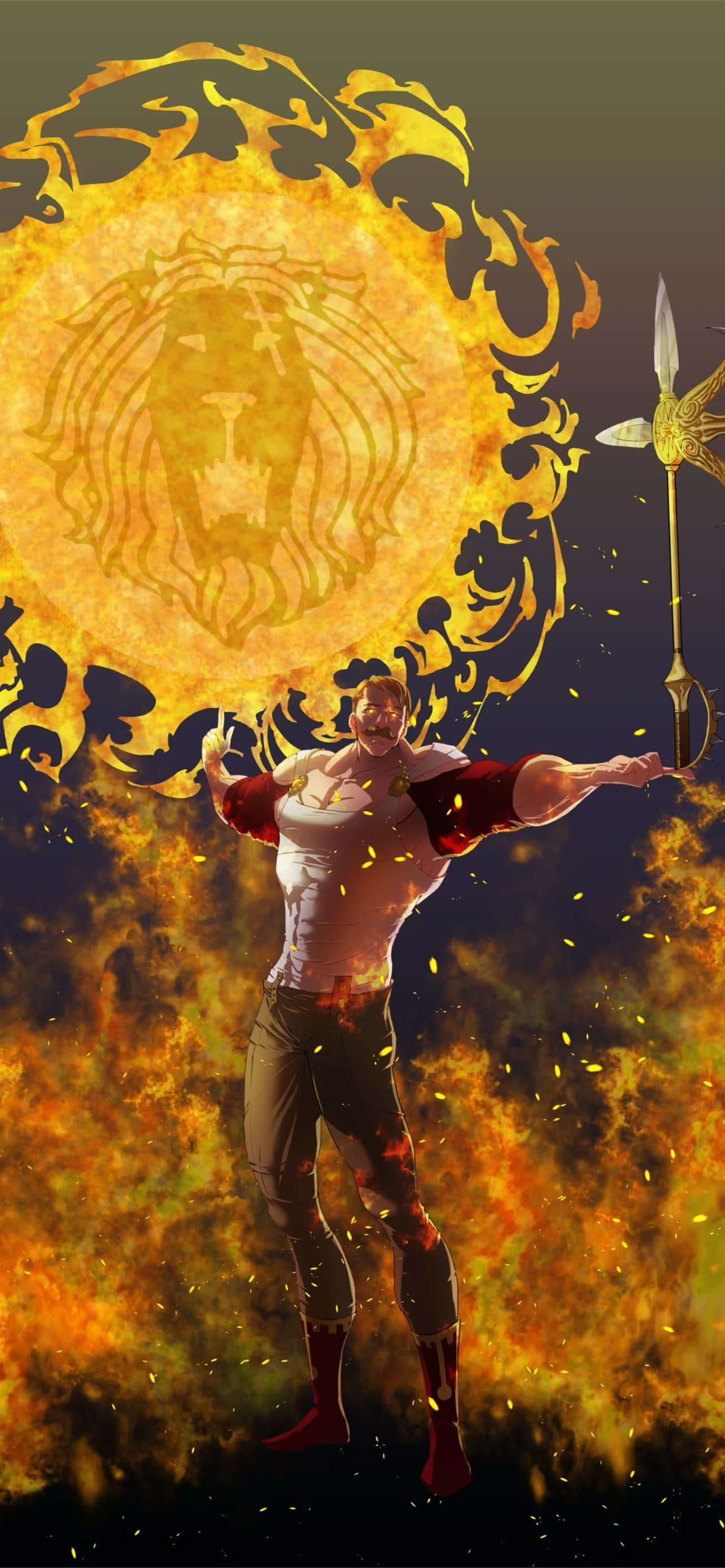 Overall The Seven Deadly Sins pentru iPhone-ul Tău Fundal