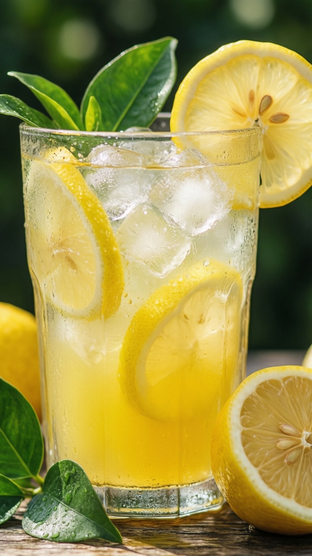 Pahar de Limonadă Fundal