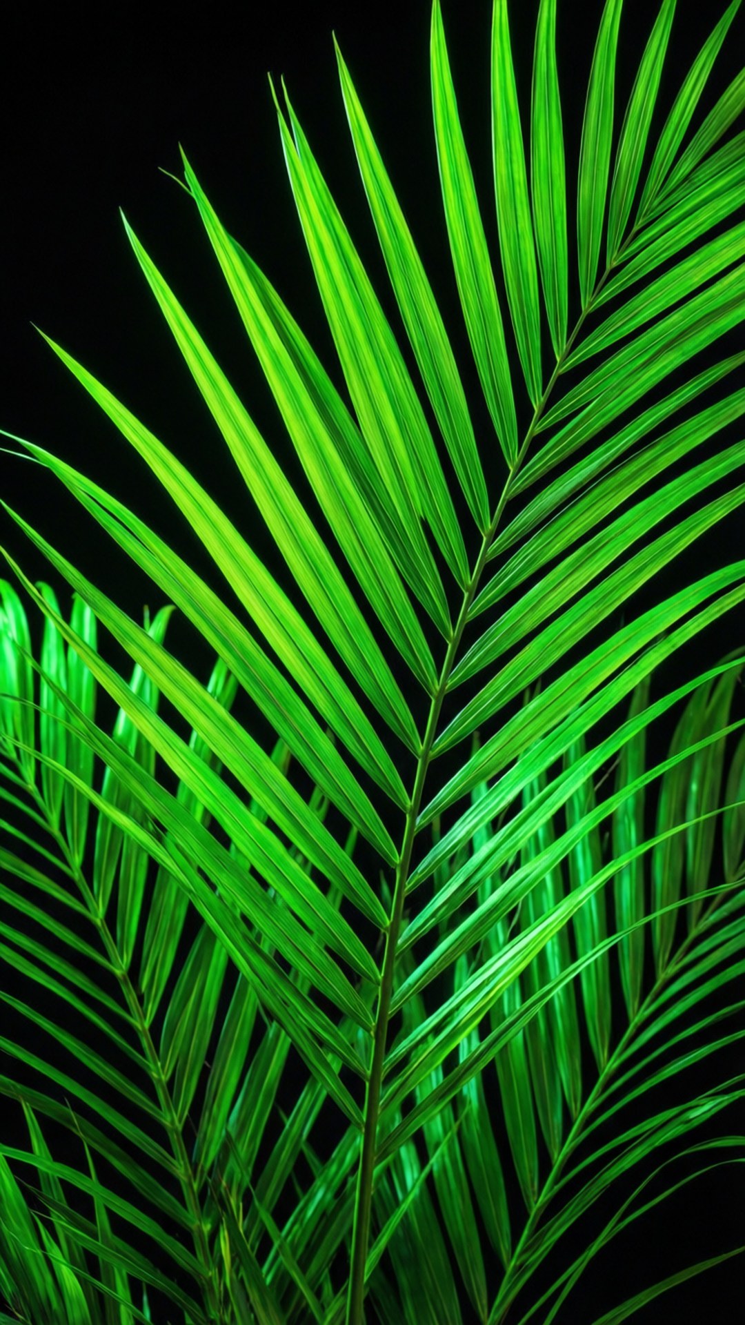 Palmier Neon Fundal