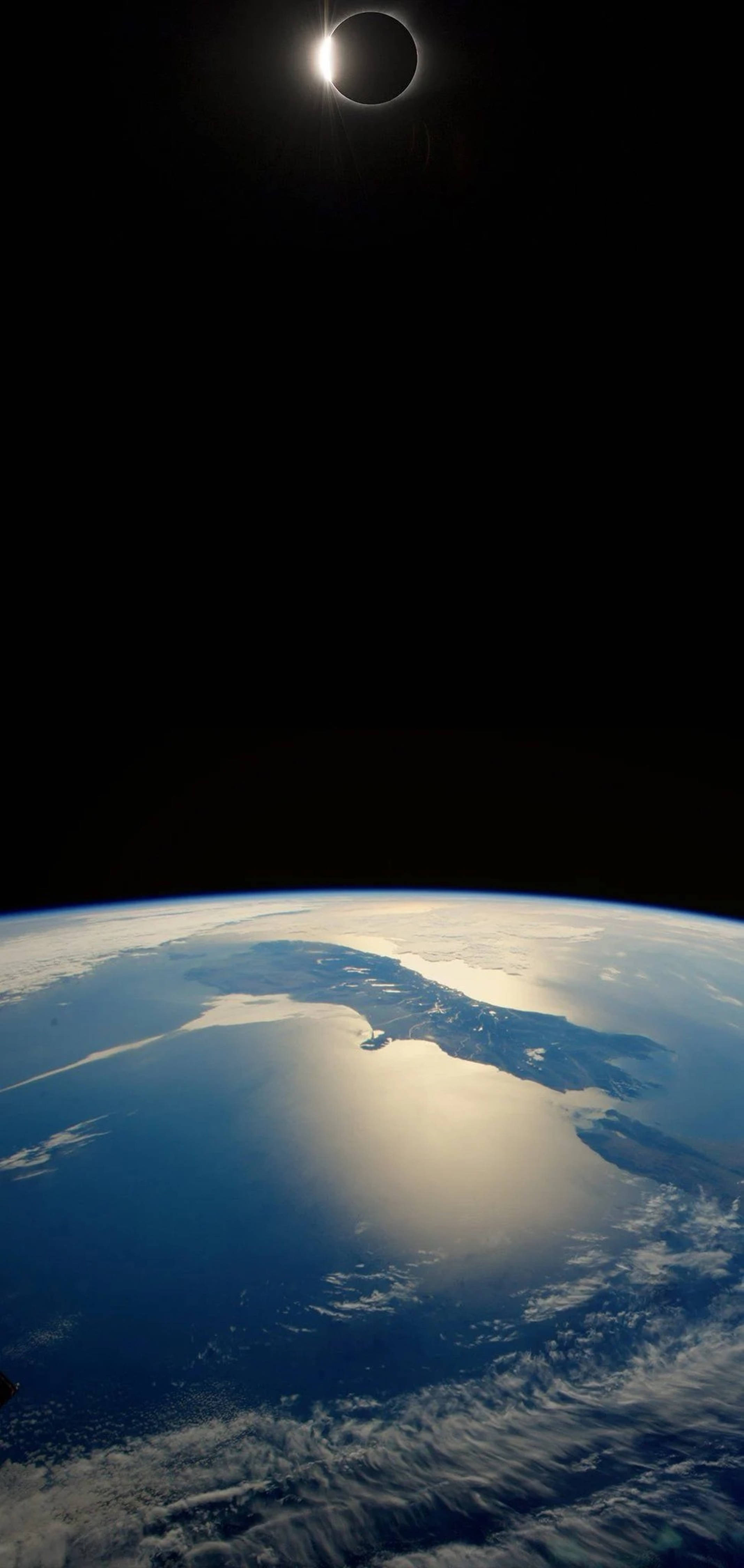 Pământ și Lună Gaură de Pumn 4K Fundal