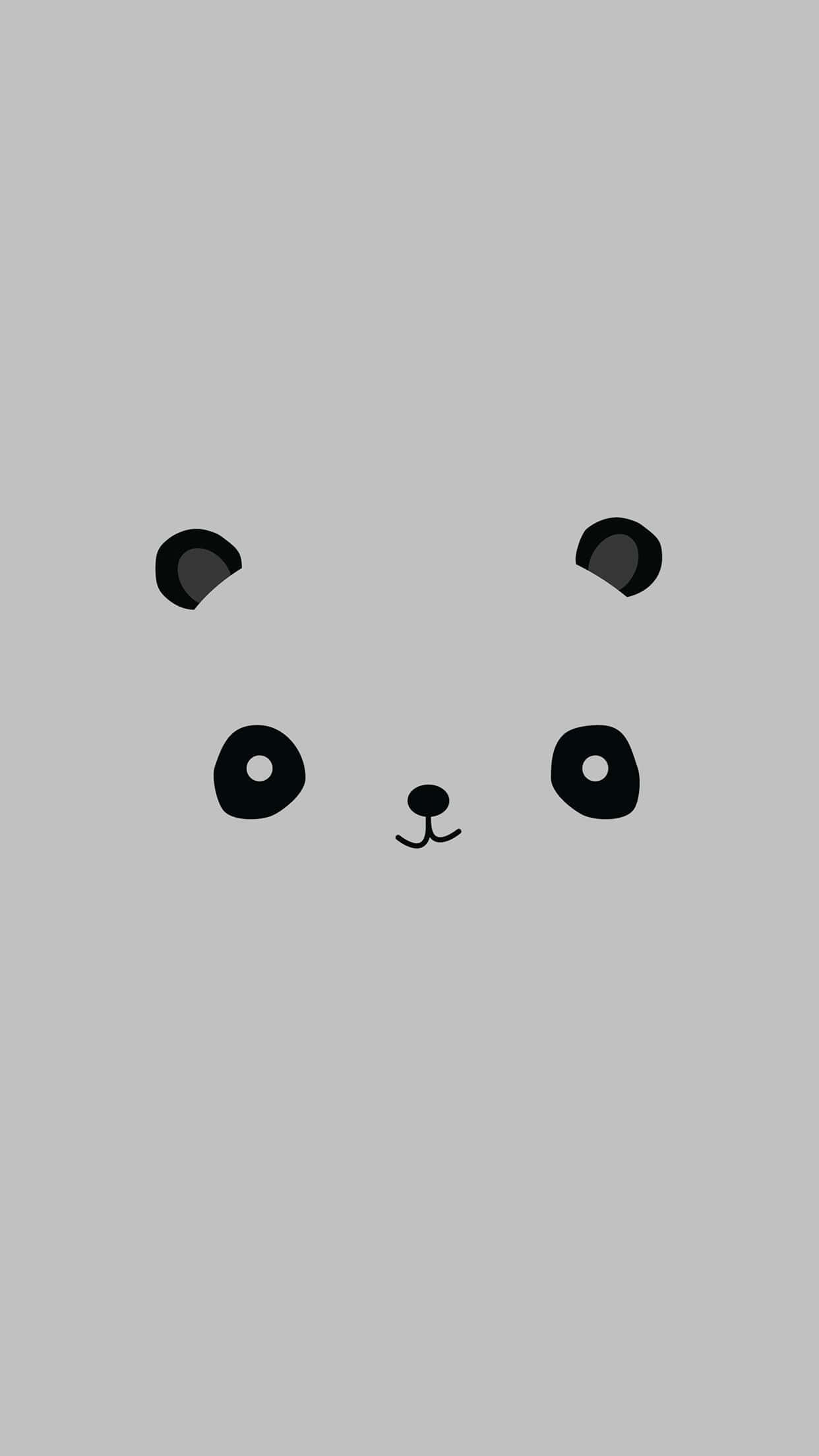 Panda drăguț își petrece ziua într-un peisaj idilic Fundal