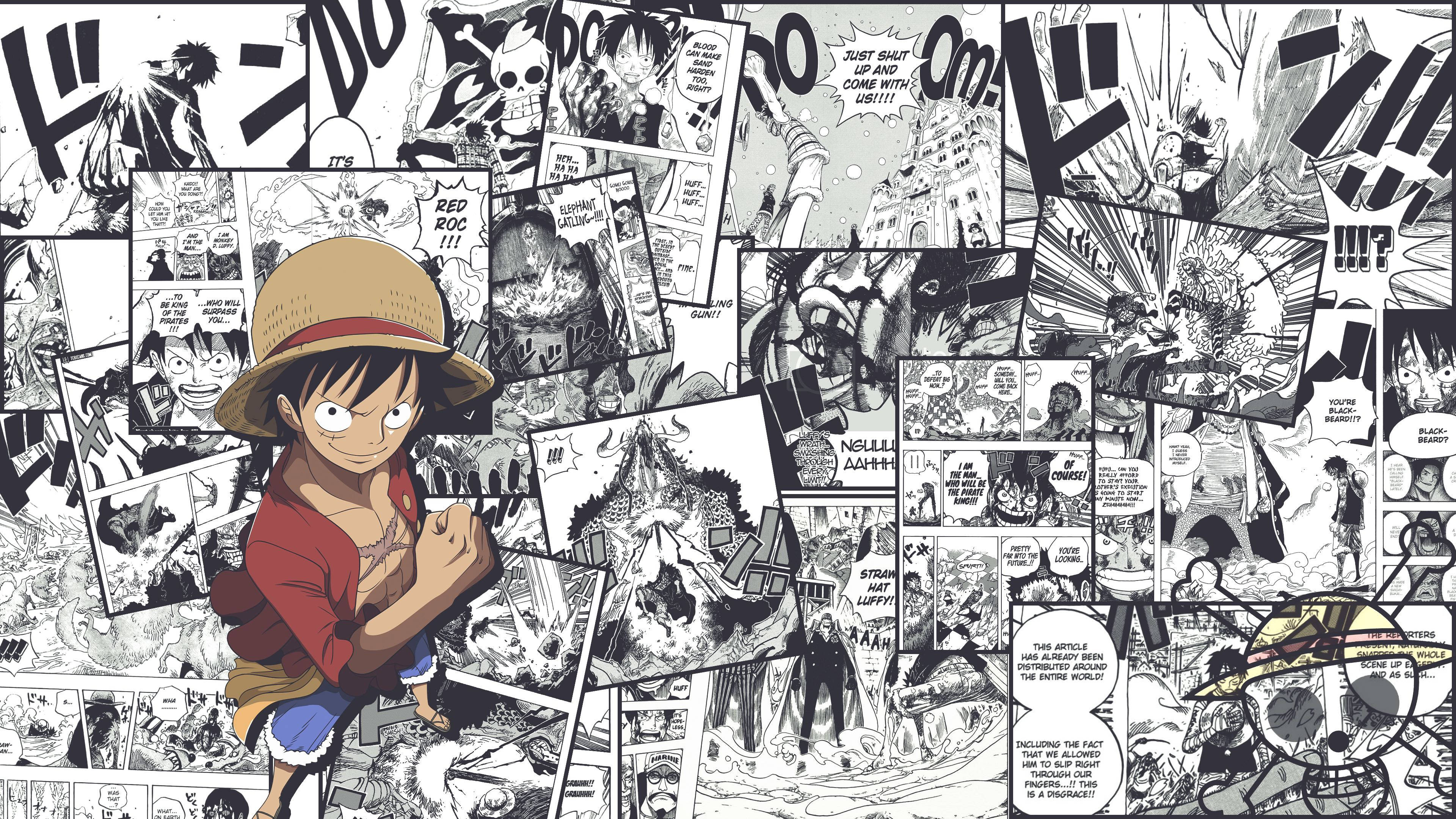 Panouri manga One Piece pentru desktop Fundal