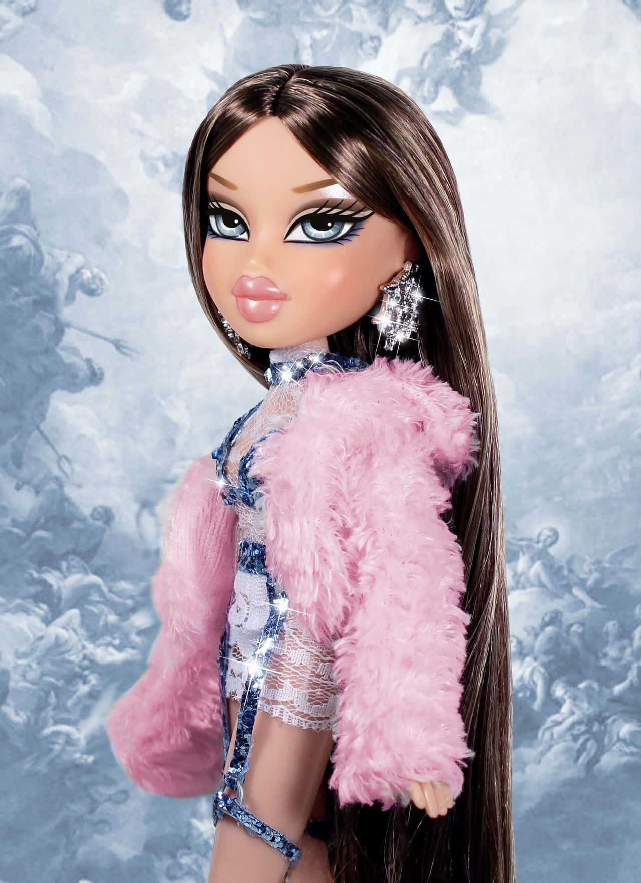 Păpușă Bratz Estetică Jade Fundal