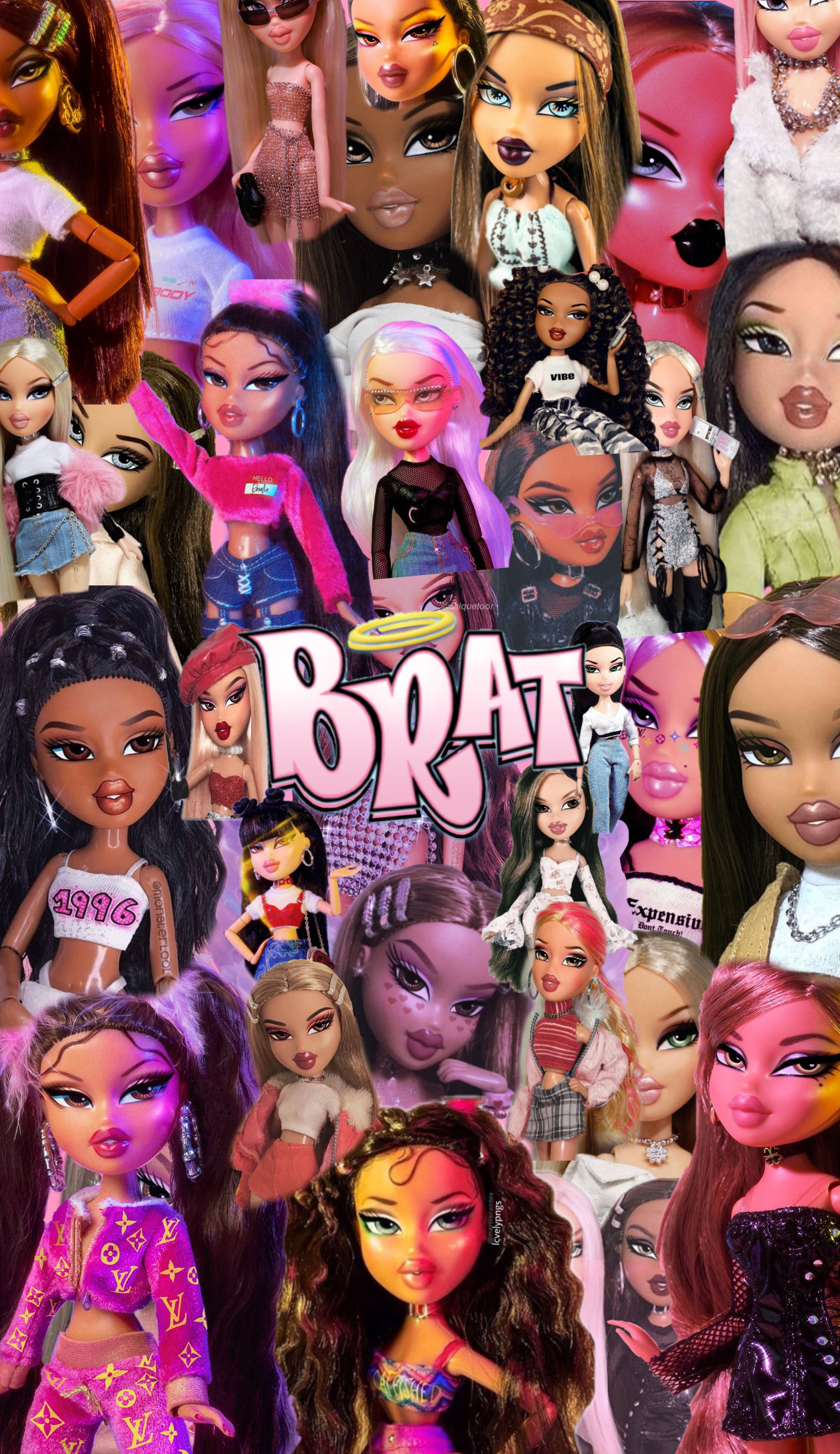 Păpuși de Modă Bratz Estetice Fundal