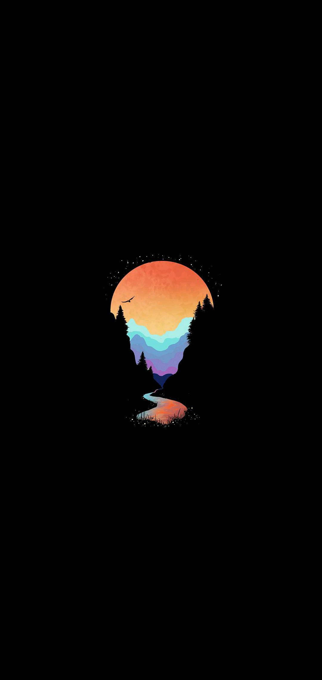 Pâraie de Munte AMOLED Fundal