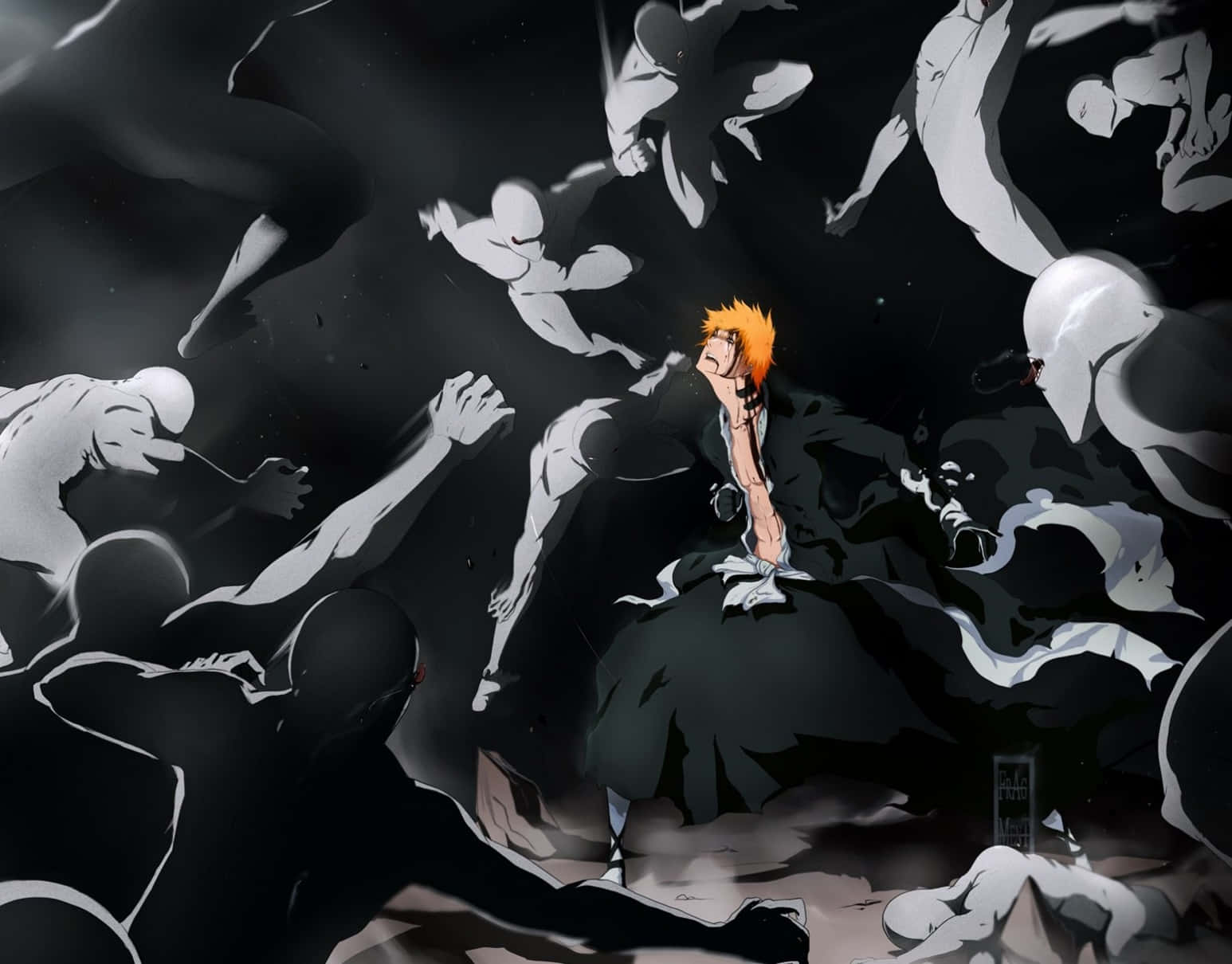 Participă la Bătălia Epică Anime Fight Fundal