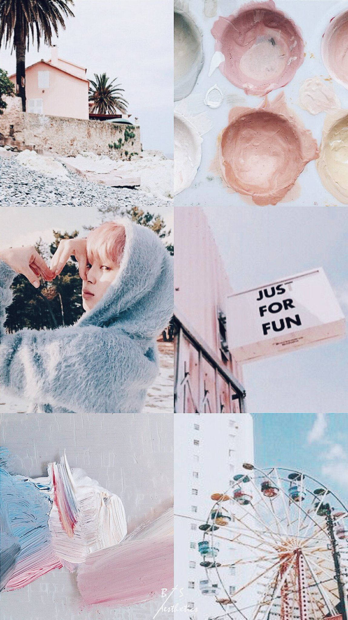 Pastel Estetic Bts Jimin Fundal