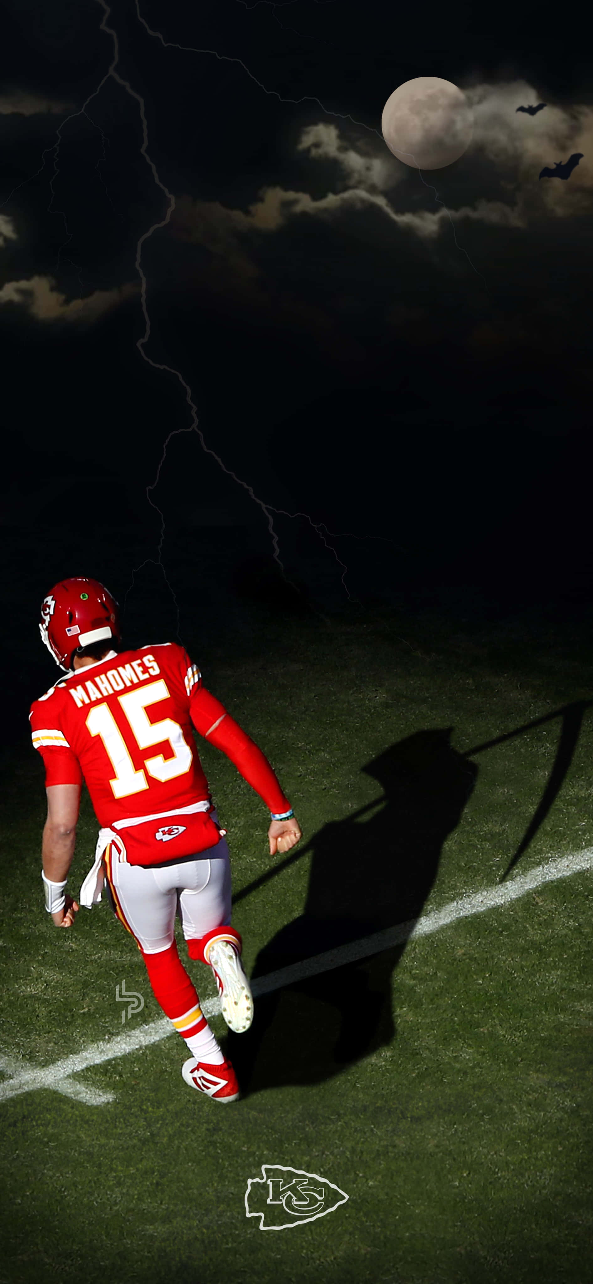 Pat Mahomes de la NFL la telefon Fundal