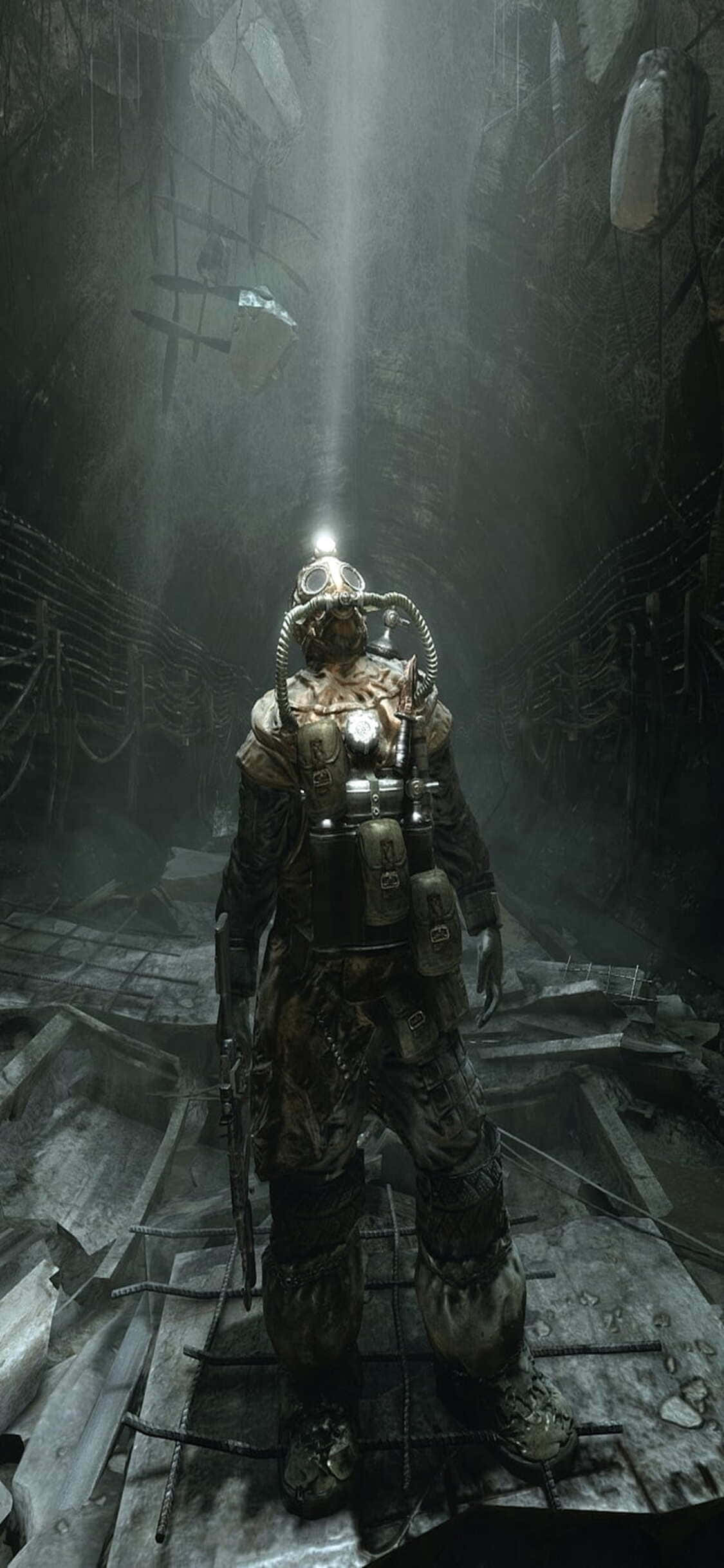 Pavel Morozov iPhone X Metro Last Light Fundal