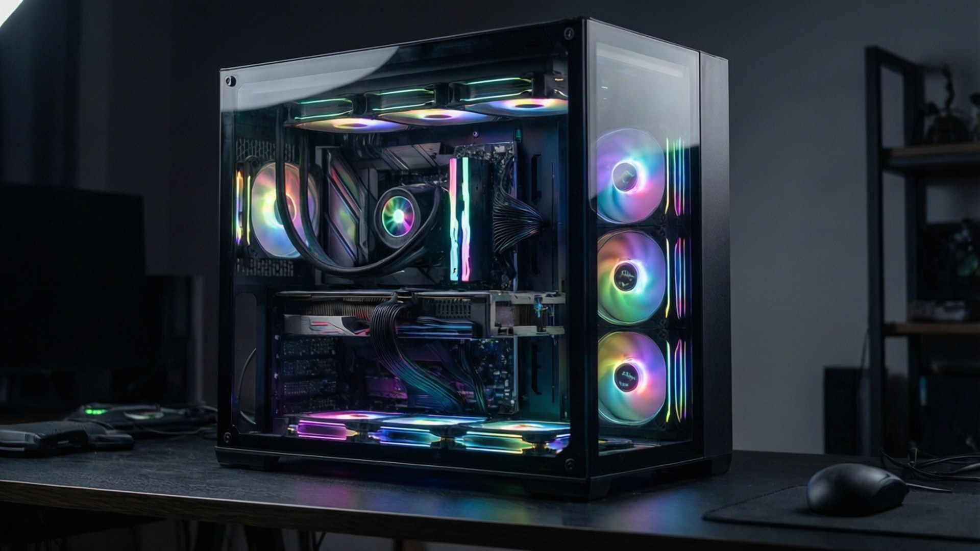 PC Gaming RGB Fundal