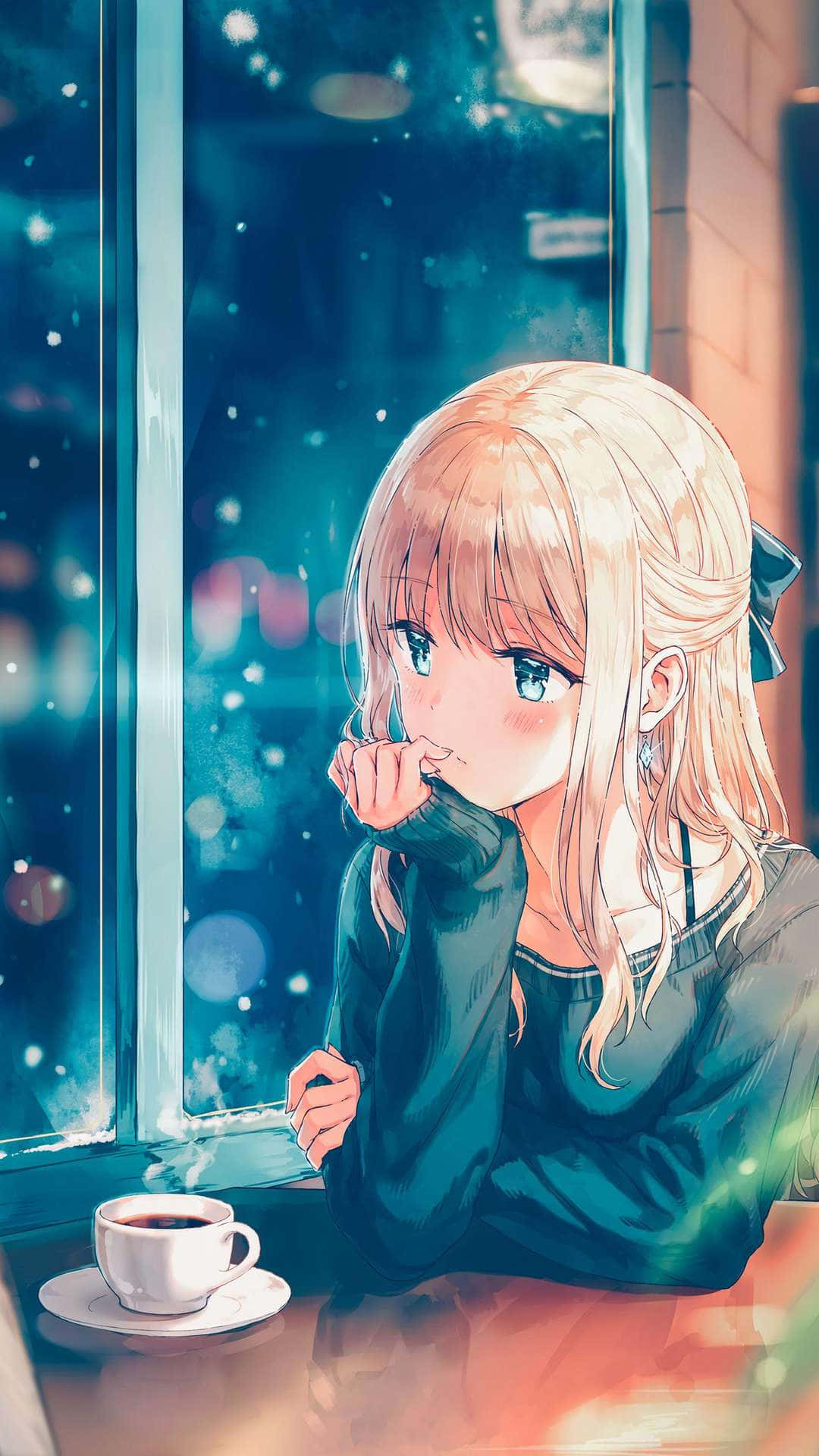 Peisaj Anime Captivant: Lumea Fermecată a Fanteziei Fundal