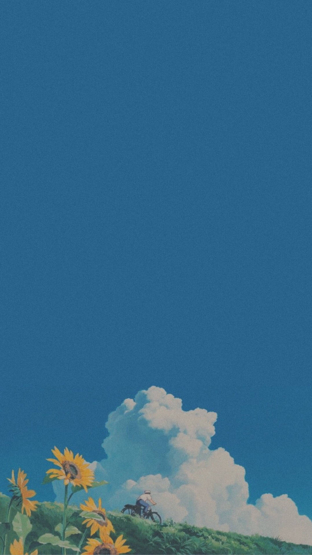 Peisaj Ghibli Estetic Delicat Fundal