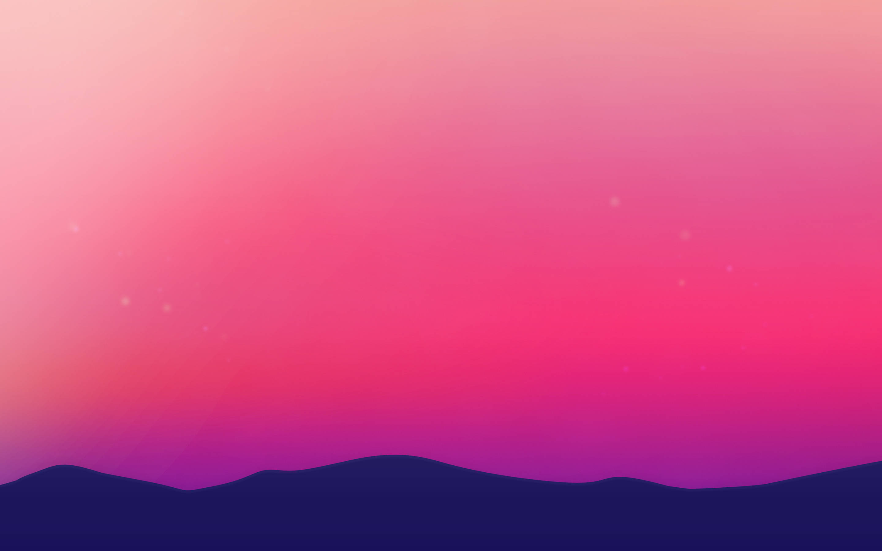 Peisaj Roz și Violet Minimalist Estetic pentru Laptop Fundal