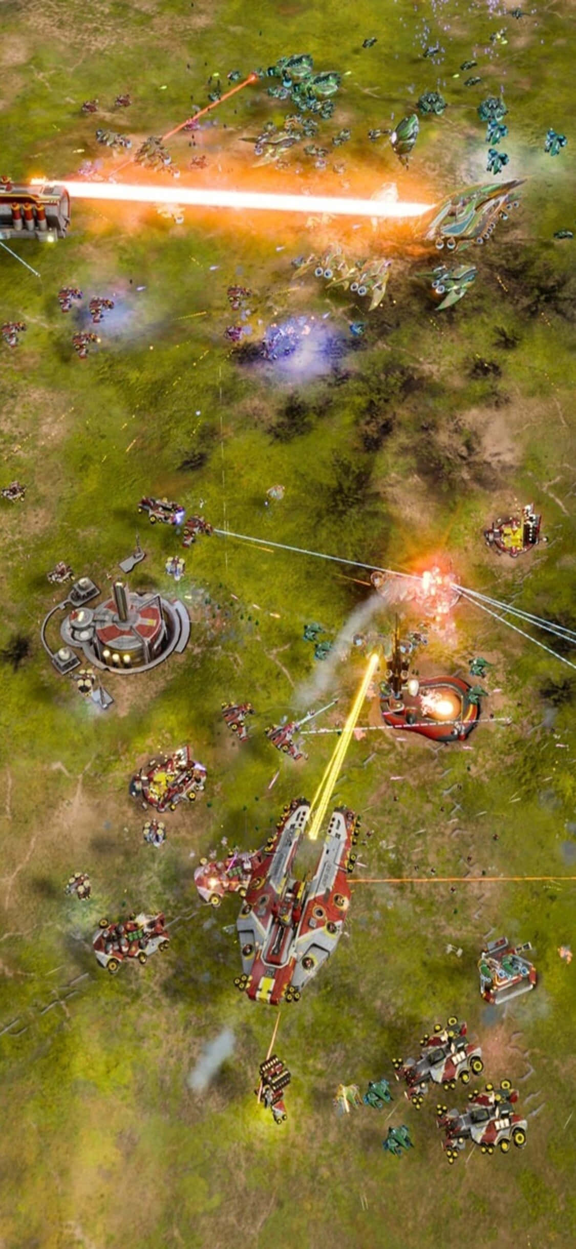 Peisaj Sci-Fi Incredibil al Ashes Of The Singularity Fundal
