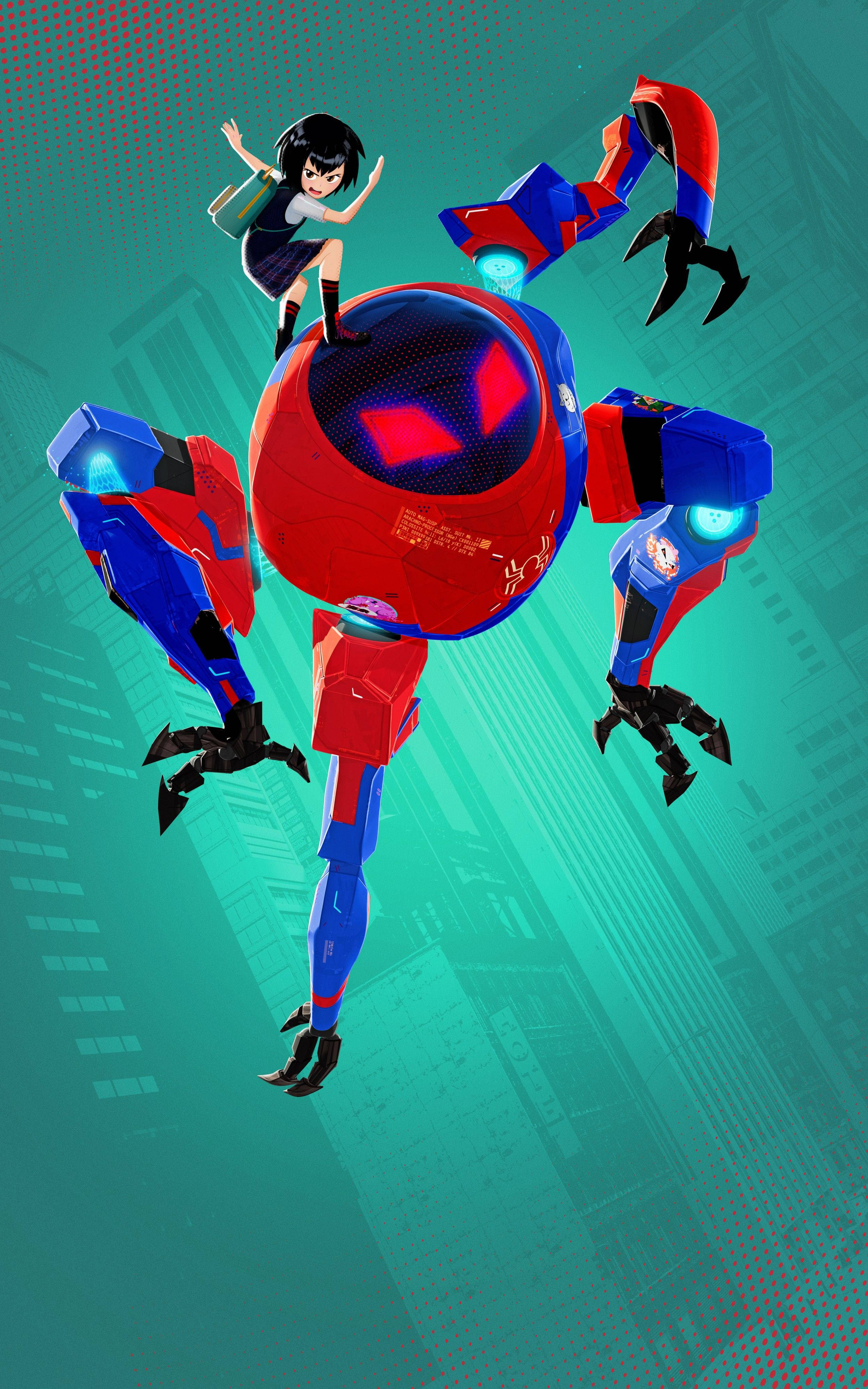 Peni Parker – Gata să Înfrunte Spider-Verse Fundal