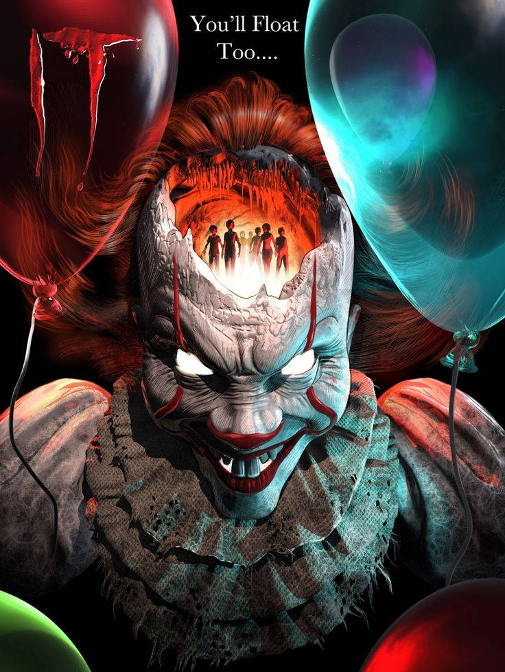 Pennywise 3D din IT Fundal