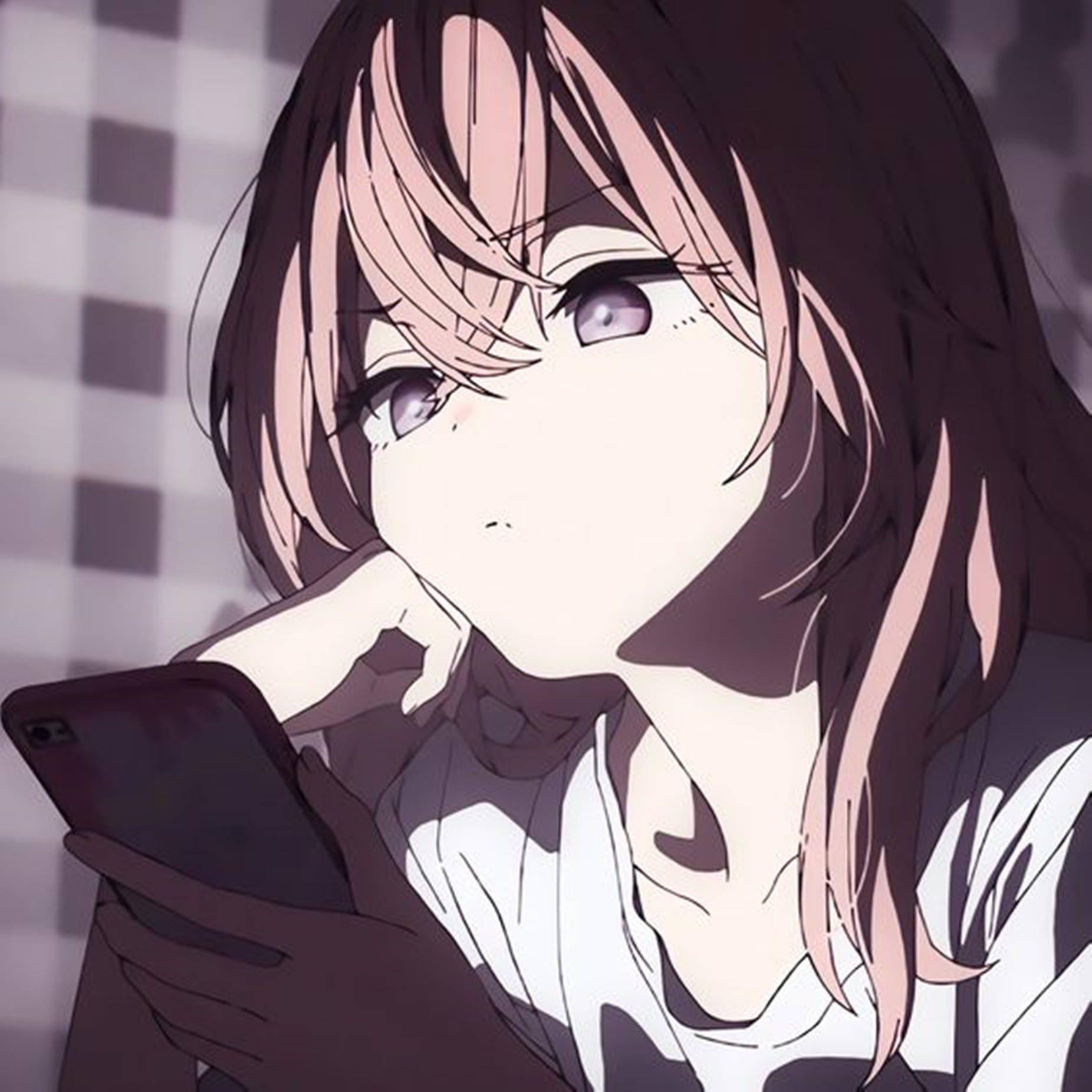 Personaj Anime Fascinant pentru Avatar Fundal