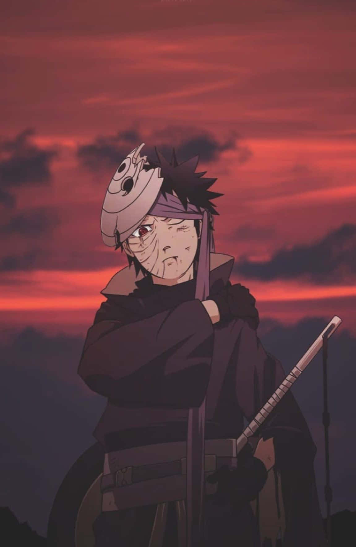 Personaj anime Naruto Tobi iPhone Fundal