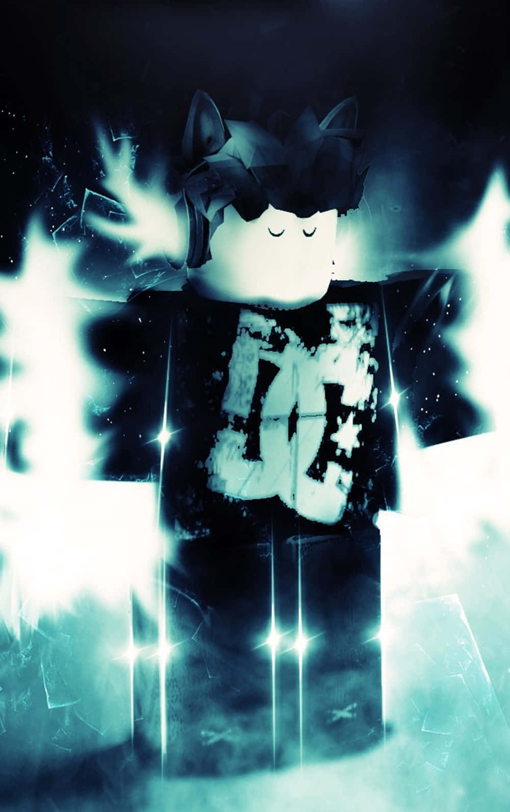 Personaj Emo DC Roblox iPhone Fundal