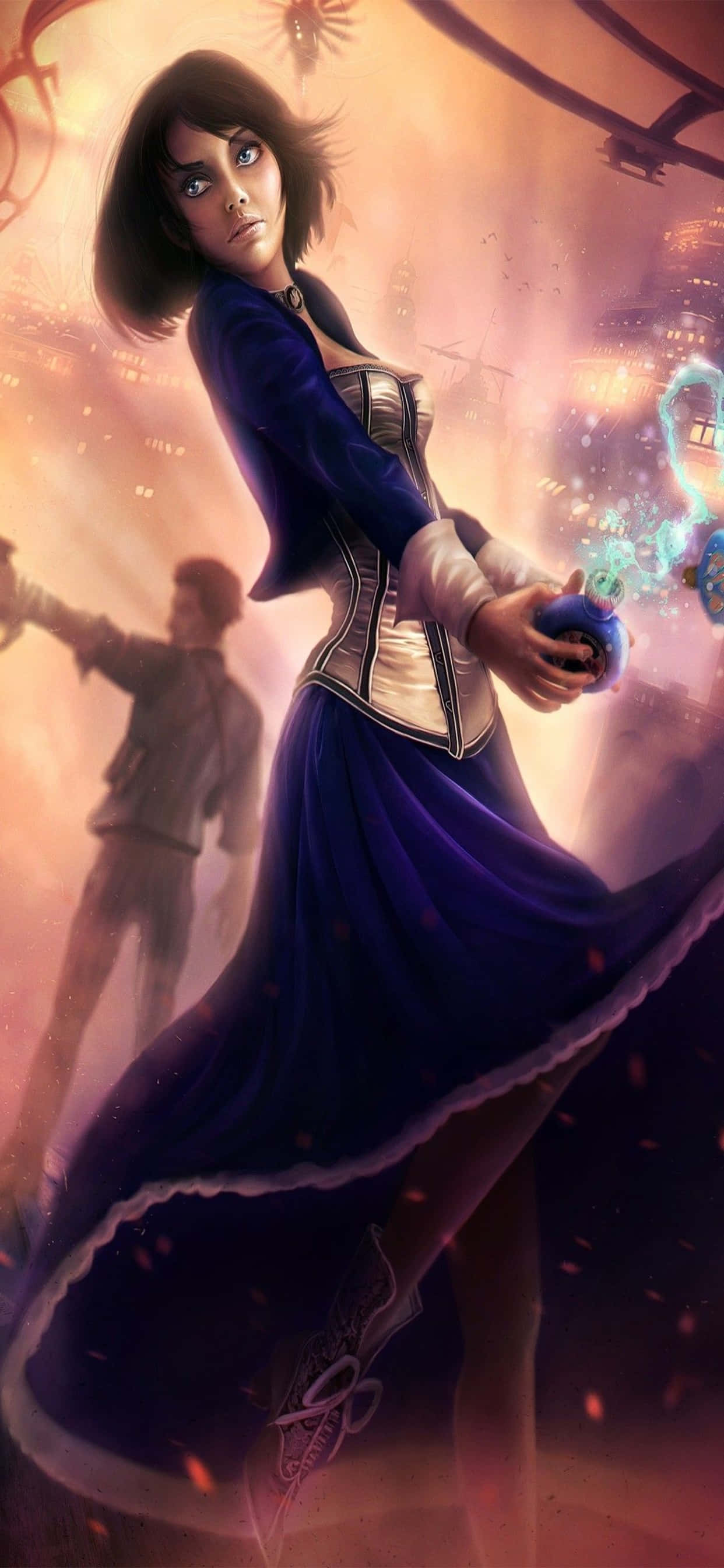 Personaj iPhone Xs Max Bioshock Infinite Fundal