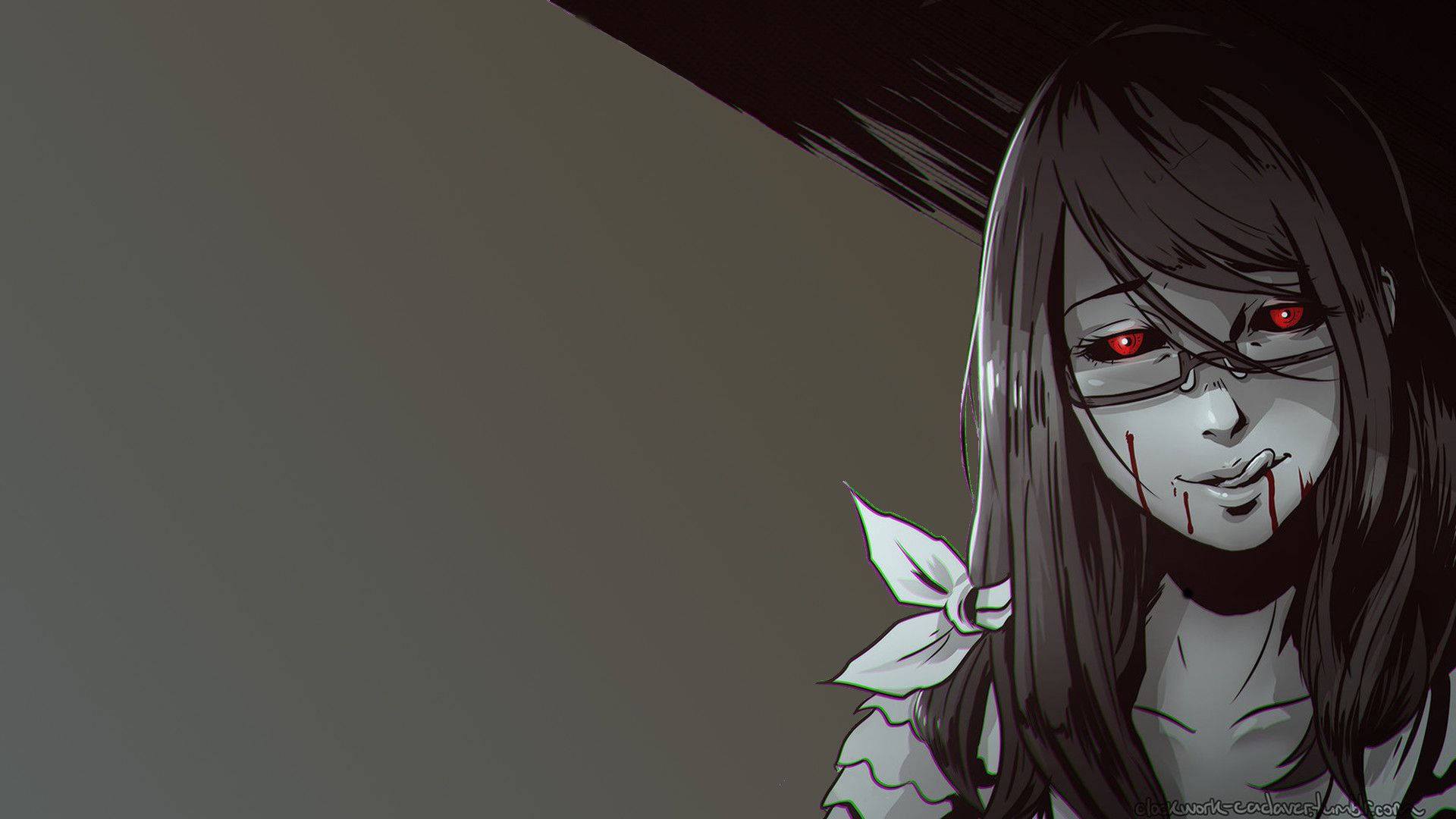 Personaj Tokyo Ghoul Rize Kamishiro Fundal