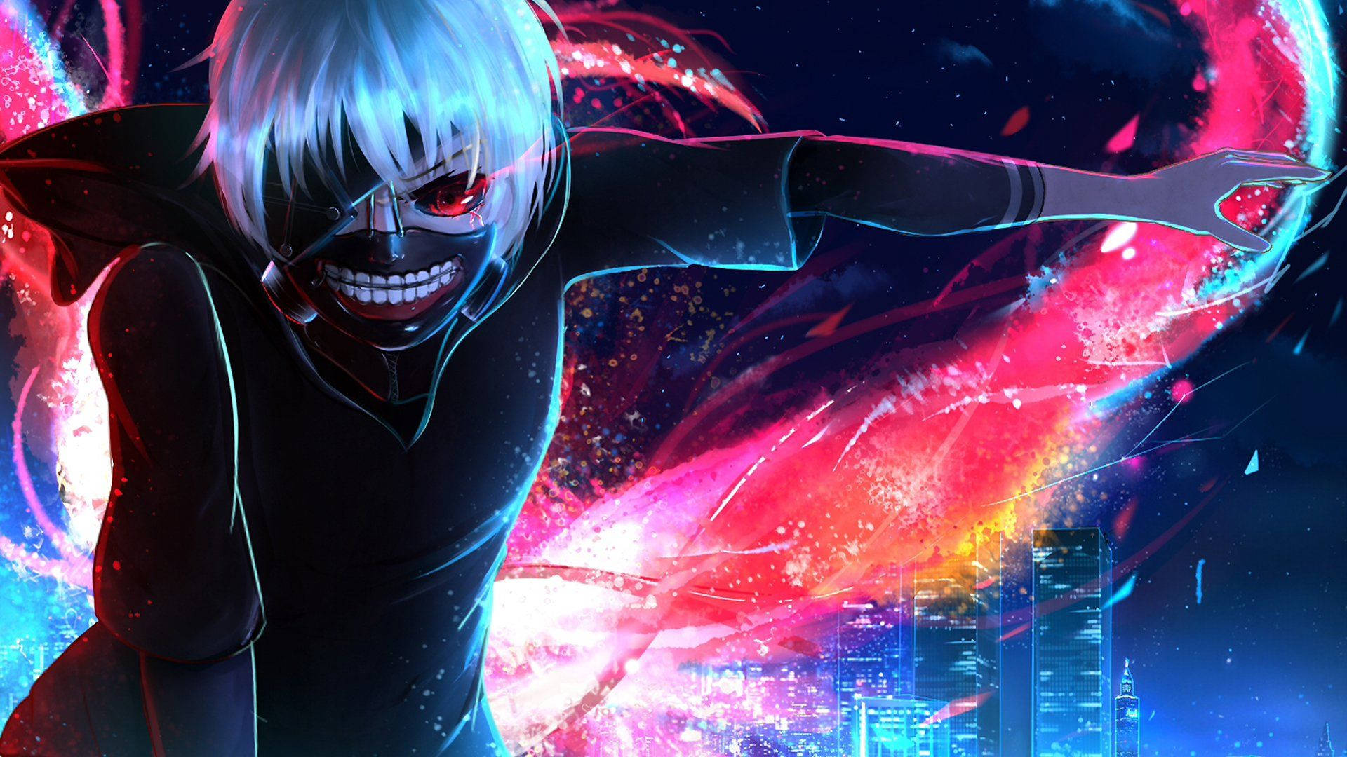 Personaj Tokyo Ghoul Aura Roșie a lui Ken Fundal