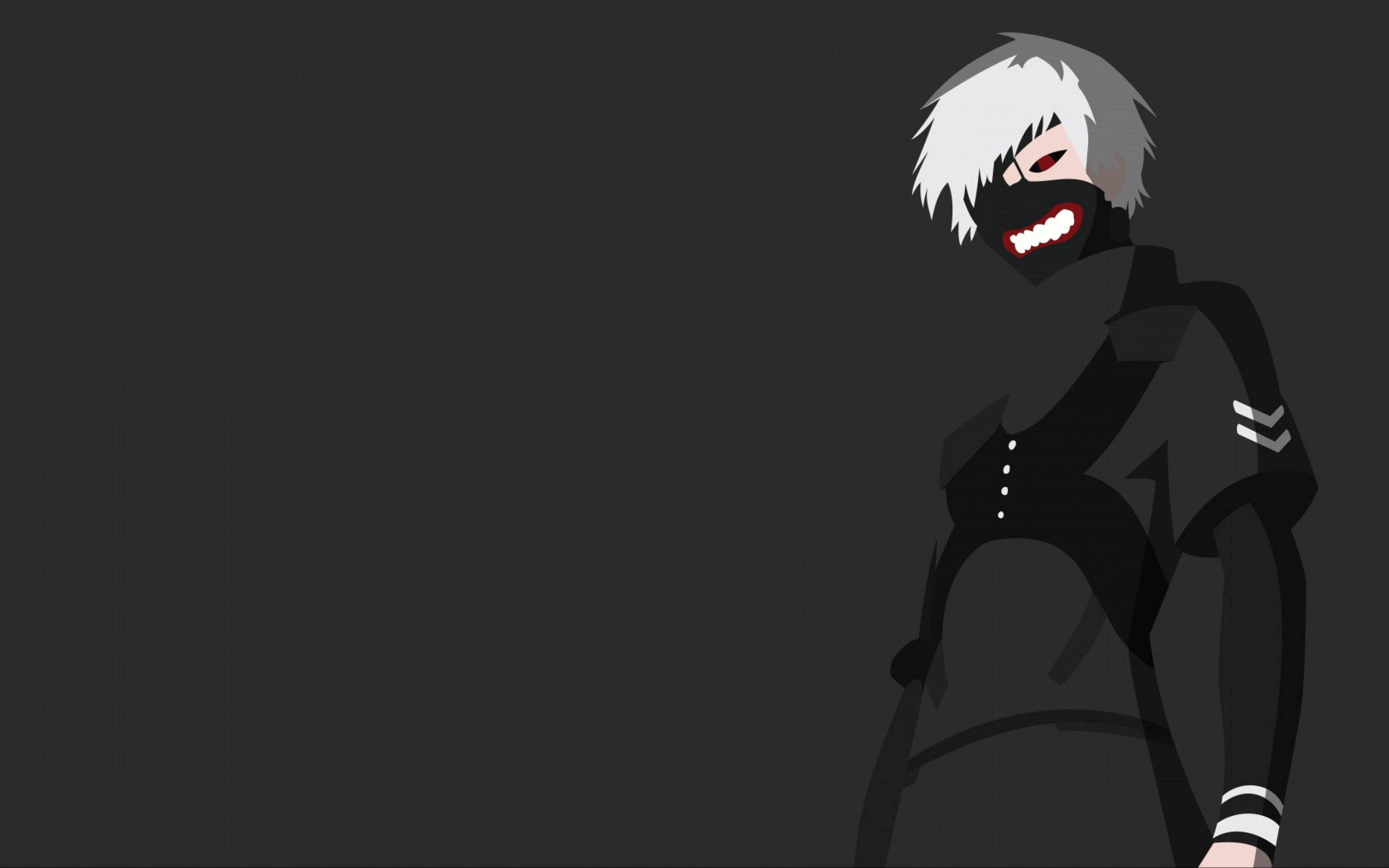Personaj Tokyo Ghoul Ken Kaneki – Artă Vectorială Fundal