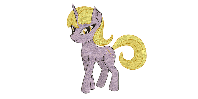 Personaj Unicorn Animat Fundal