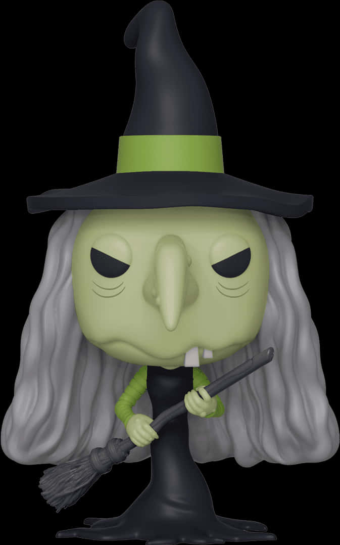 Personaj vrăjitoare din Nightmare Before Christmas Fundal