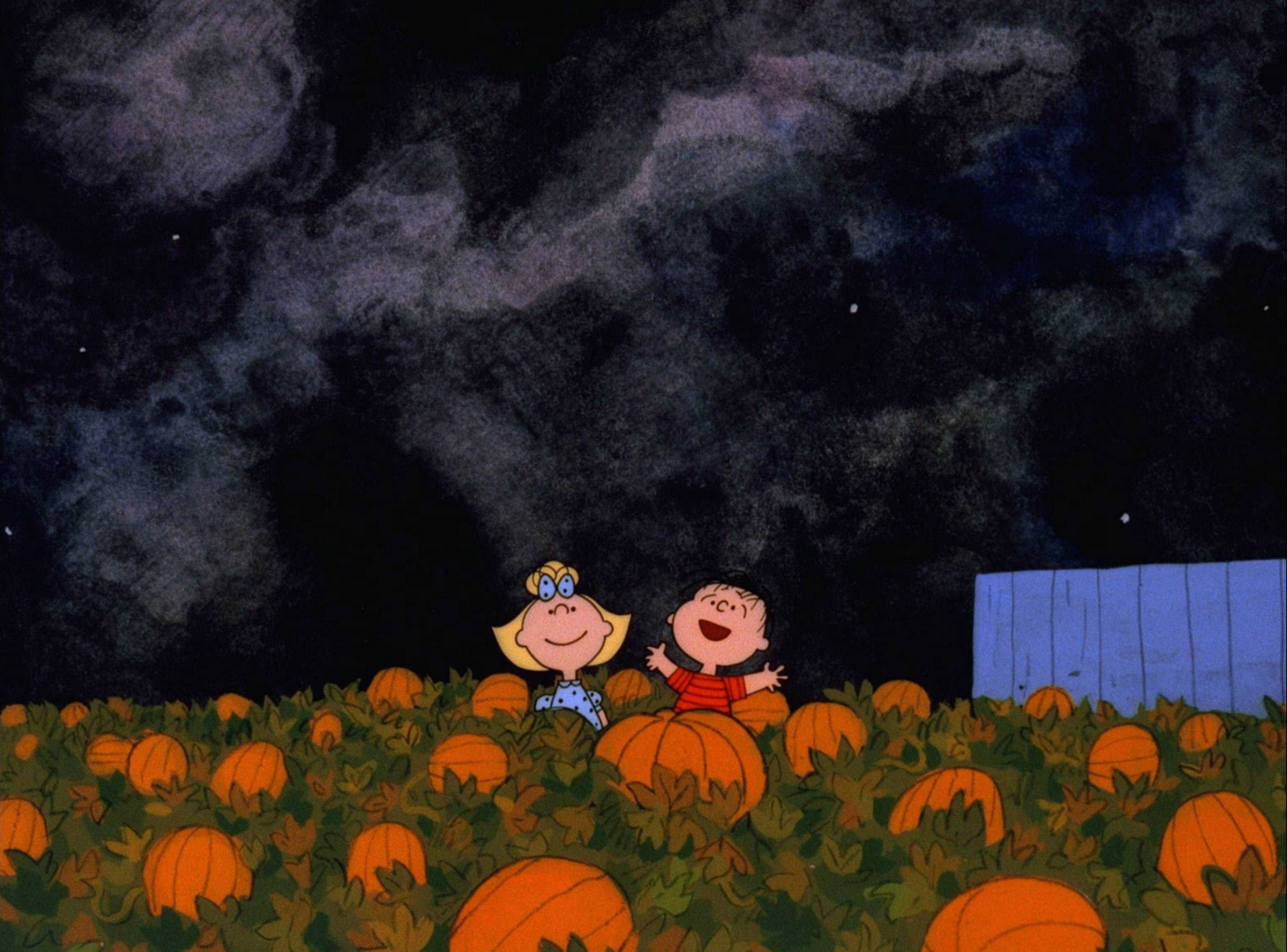 Personaje Adorabile de Halloween din Arahide Fundal