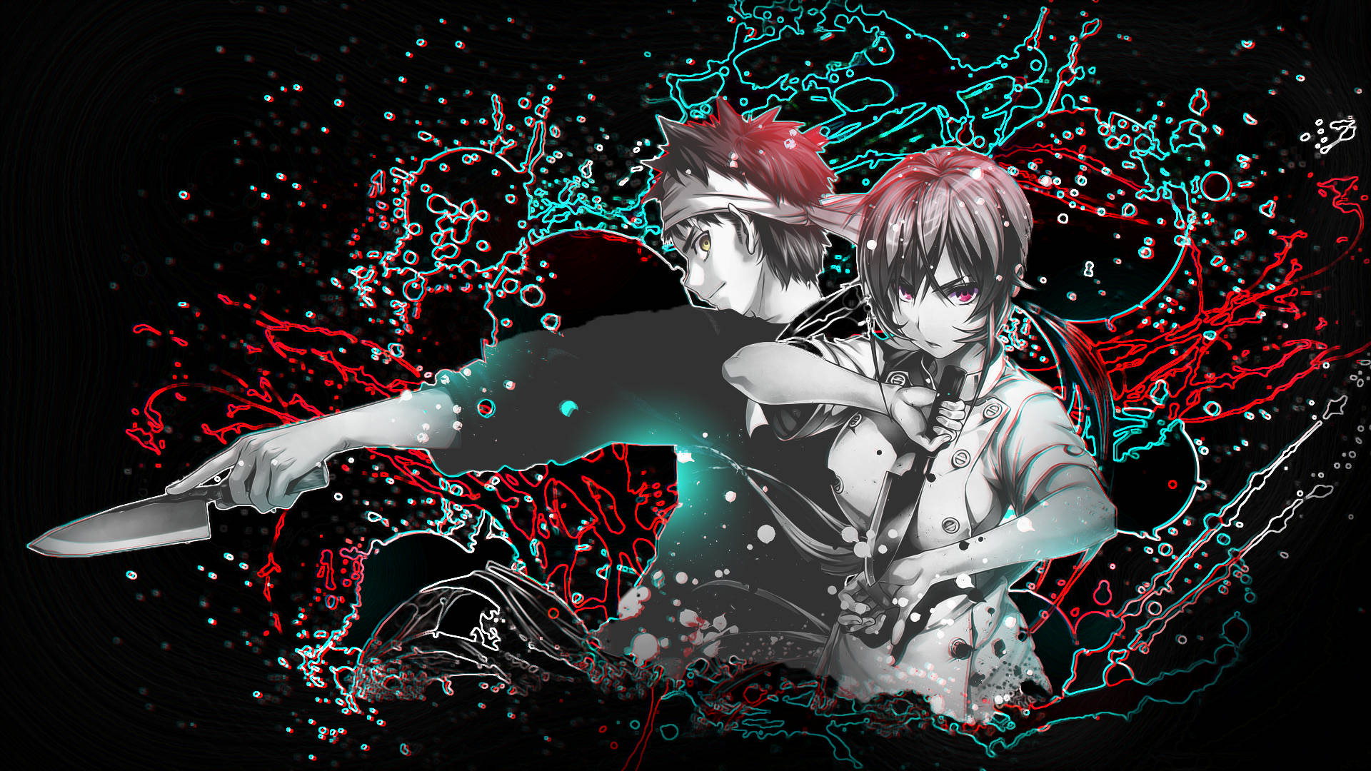 Personaje Anime Food Wars Fundal