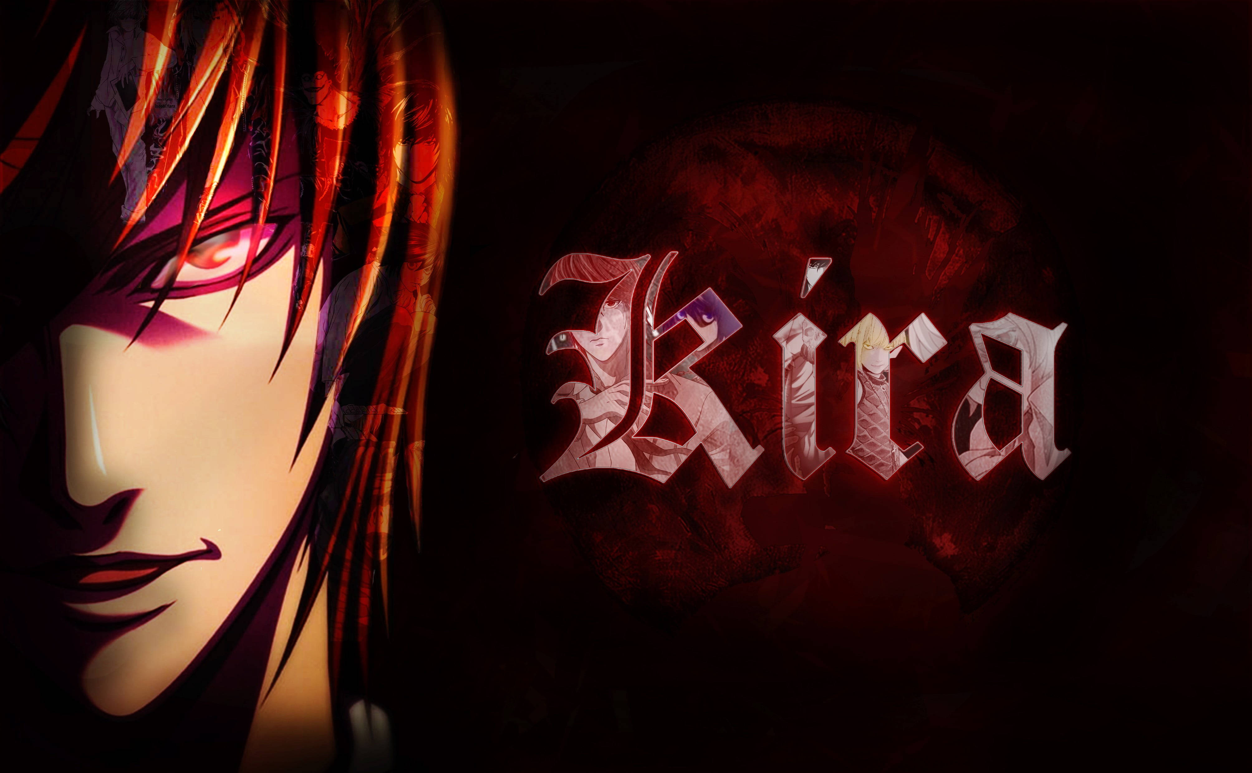 Personaje Anime Death Note Fundal