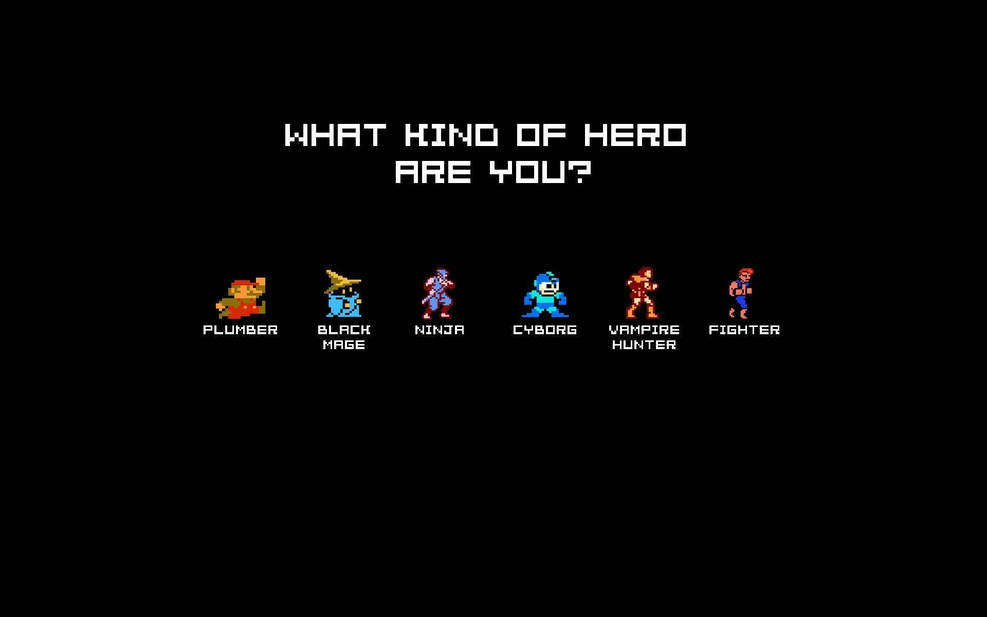 Personaje iconice de jocuri video în stil pixel Fundal