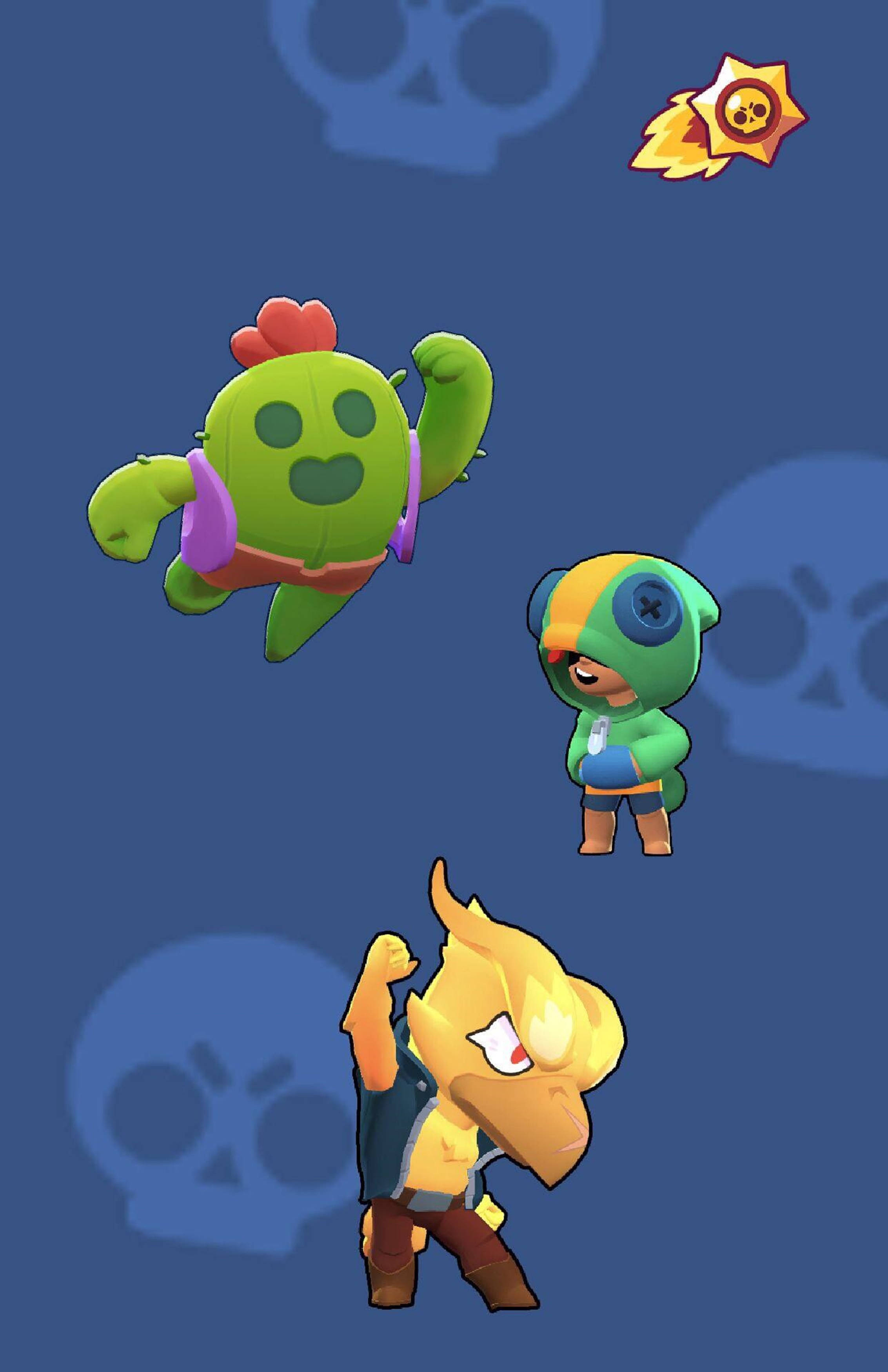 Personaje MOBA Brawl Stars 4K Fundal
