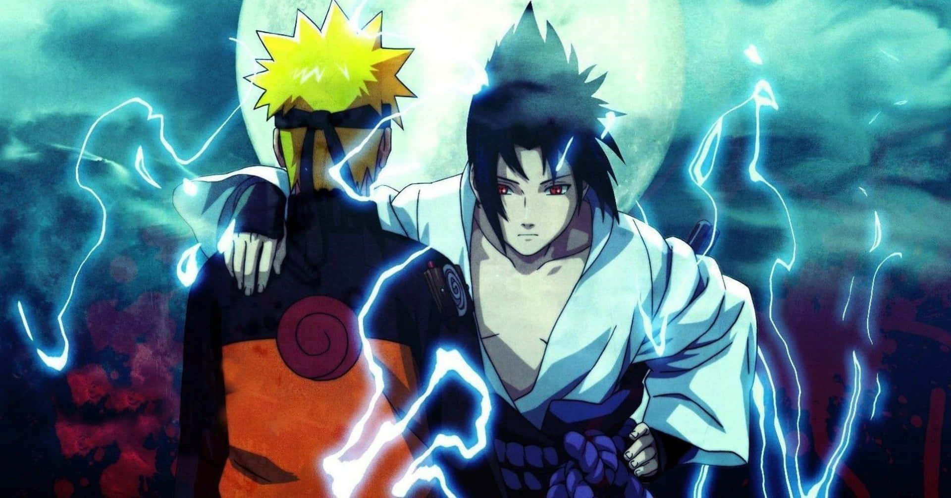Personaje PS4 Naruto Anime și Joc Video Fundal