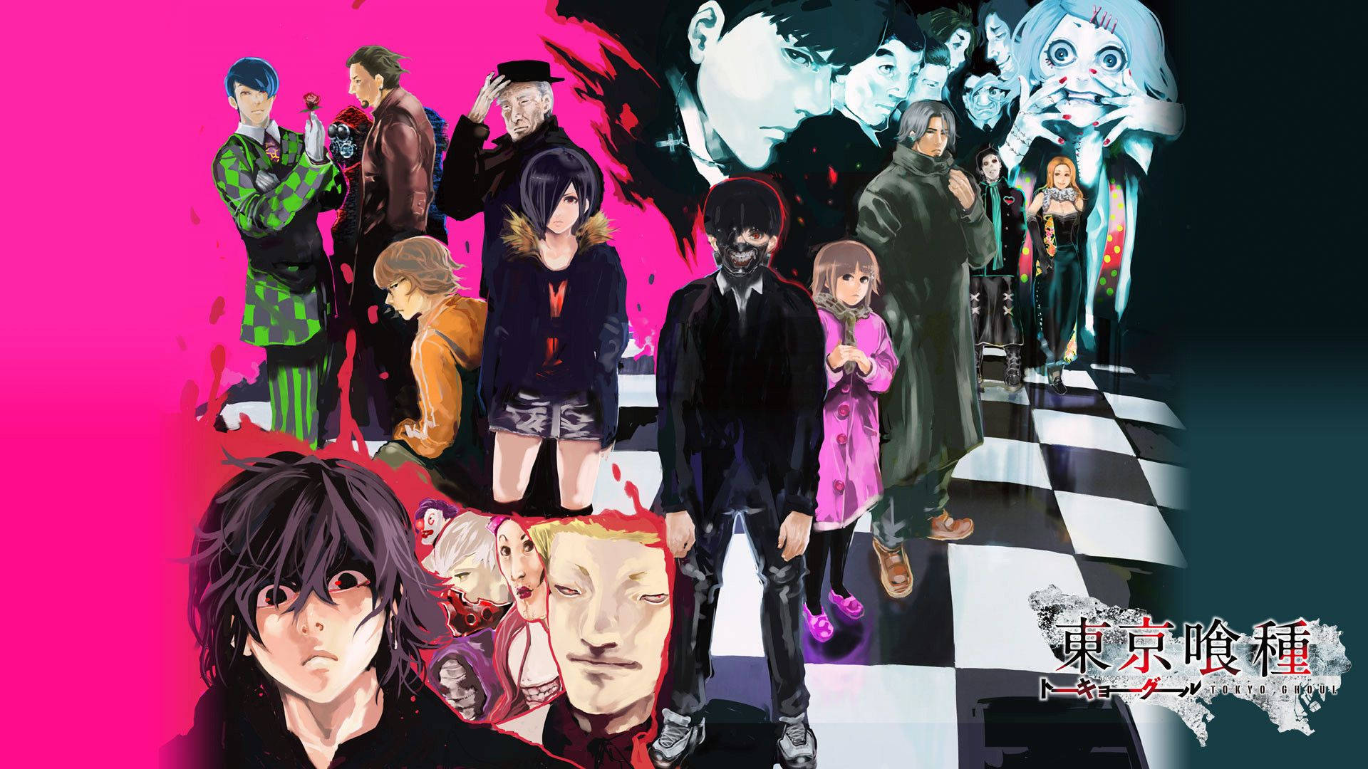 Personaje Tokyo Ghoul Poster Cool Fundal