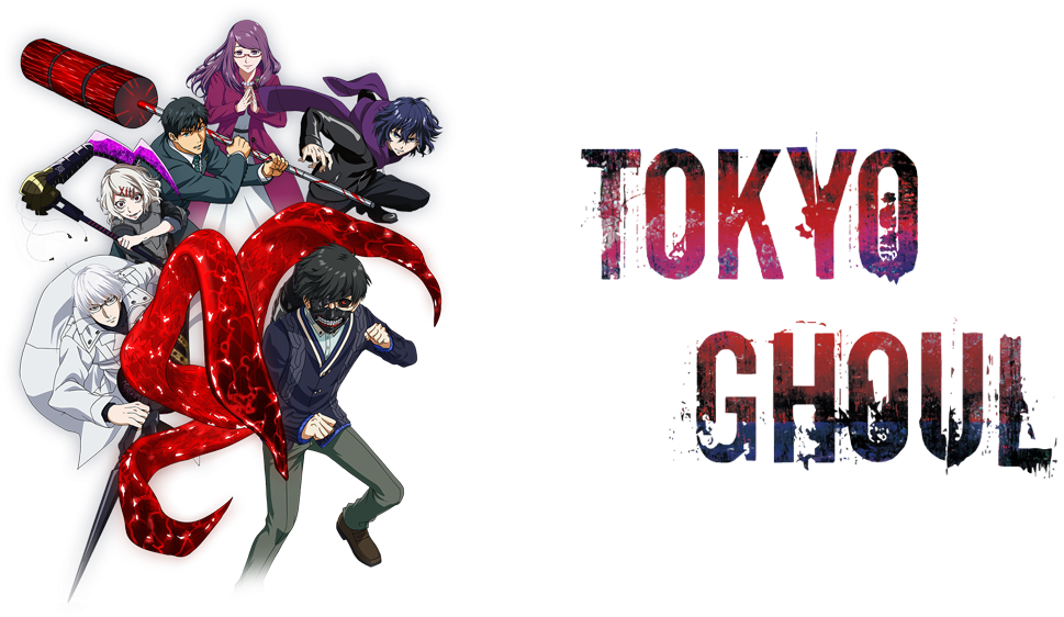 Personajele anime Tokyo Ghoul Fundal