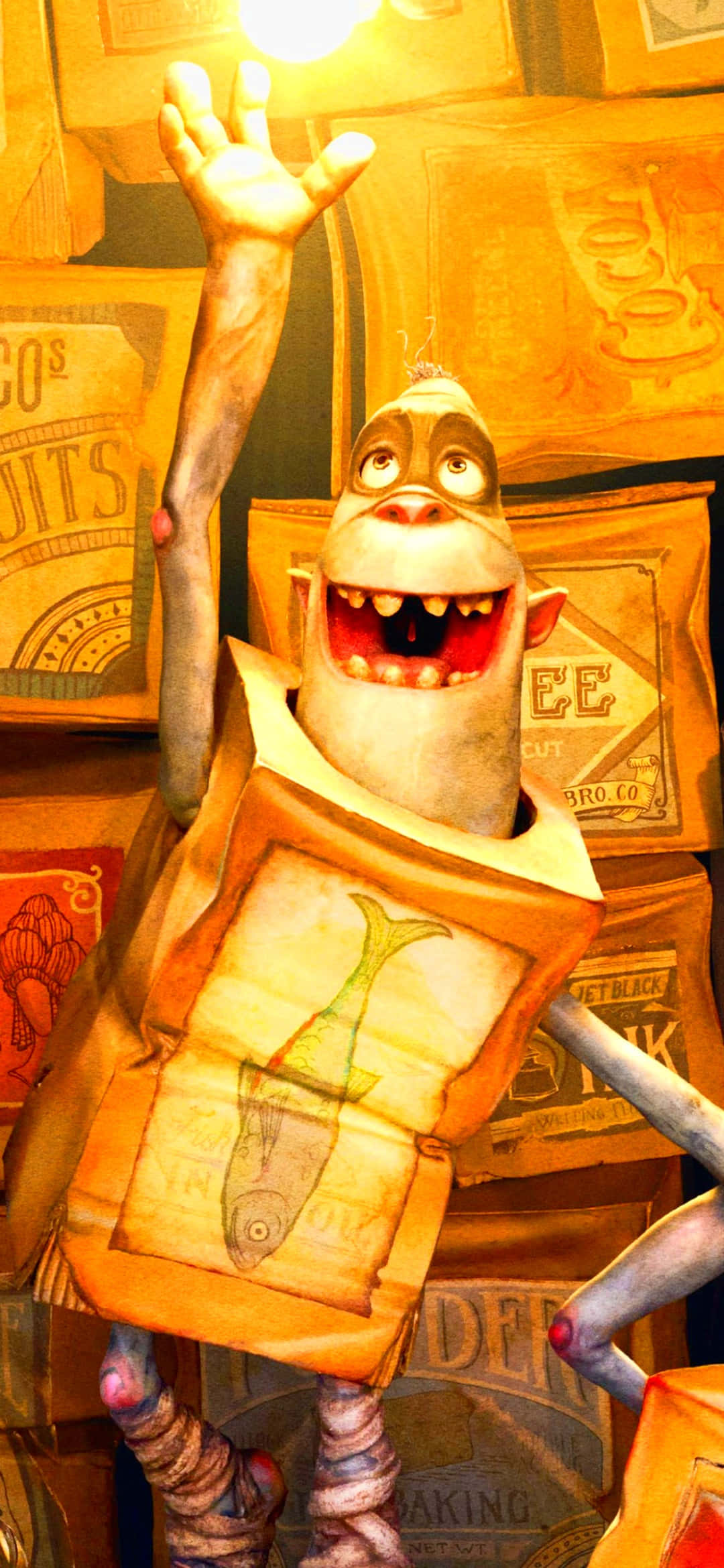 Pește Zâmbitor din The Boxtrolls Fundal