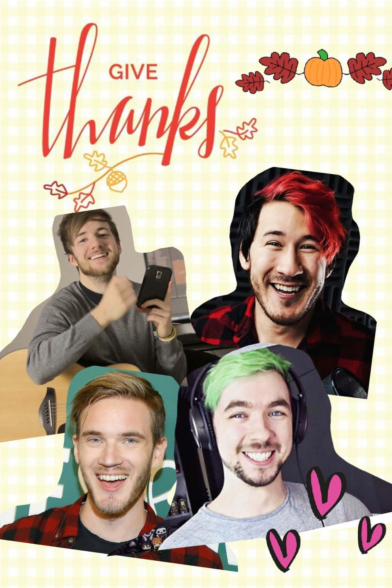 PewDiePie în Elementul Său Creativ Fundal
