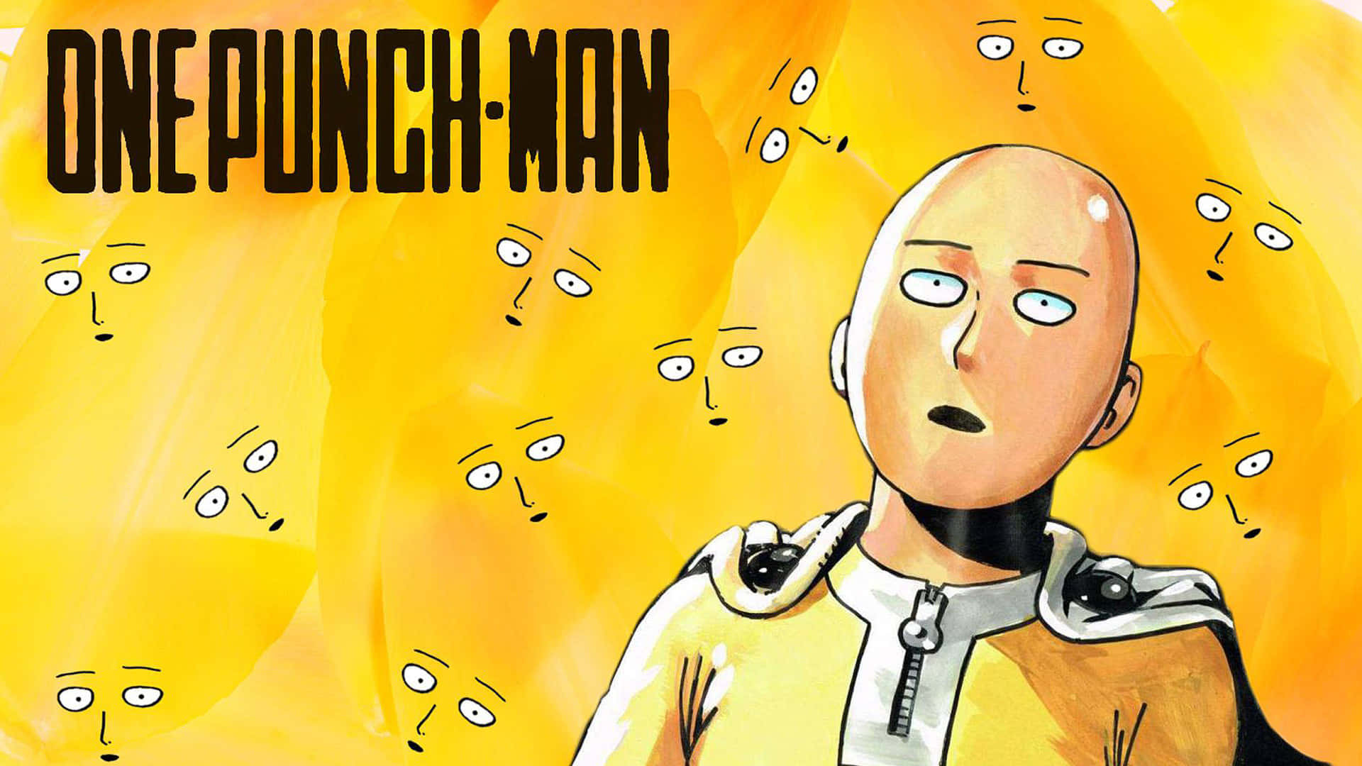Pfp Amuzant Anime One Punch-Man Fundal