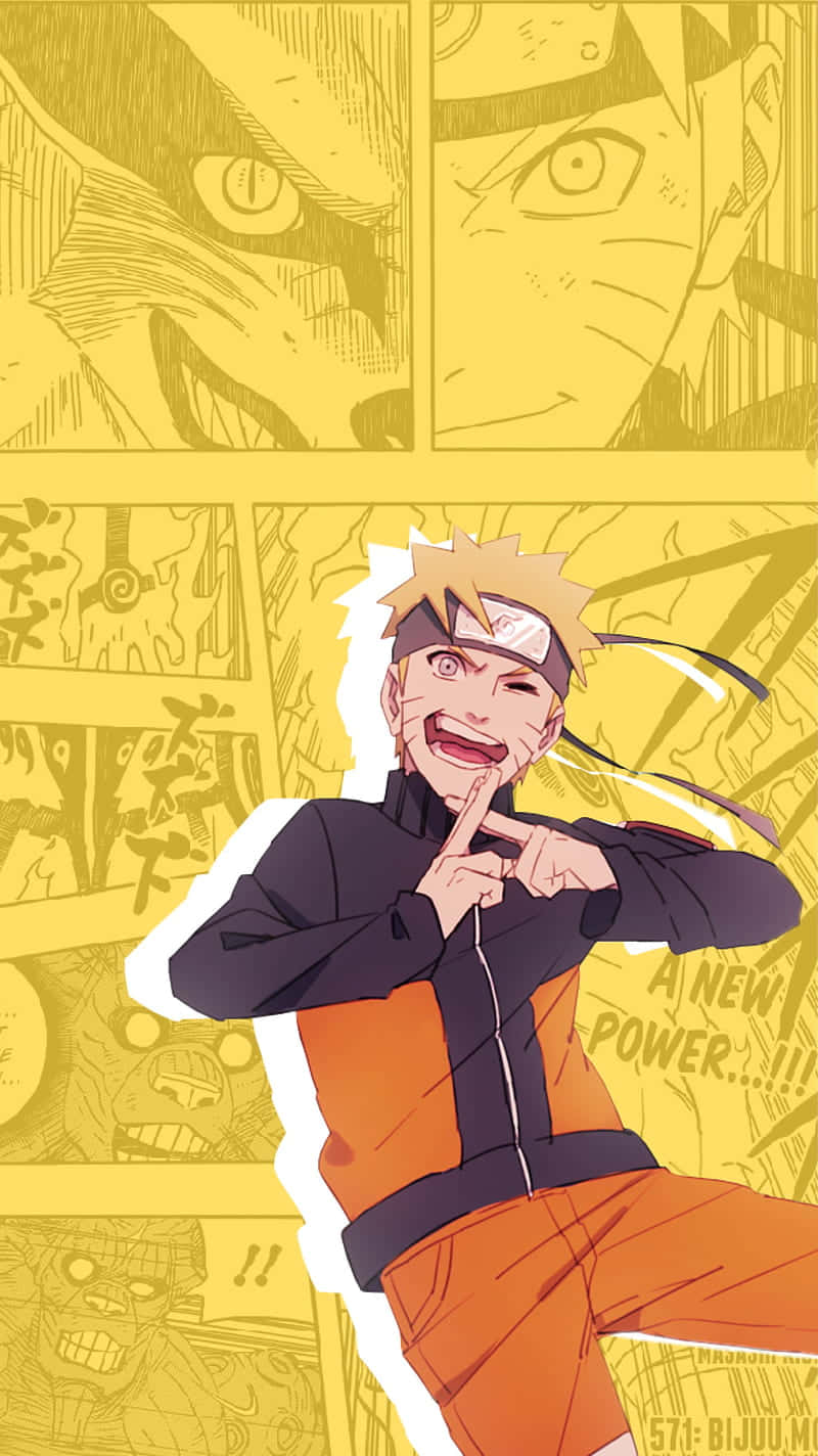 PFP amuzant Naruto pentru TikTok Fundal