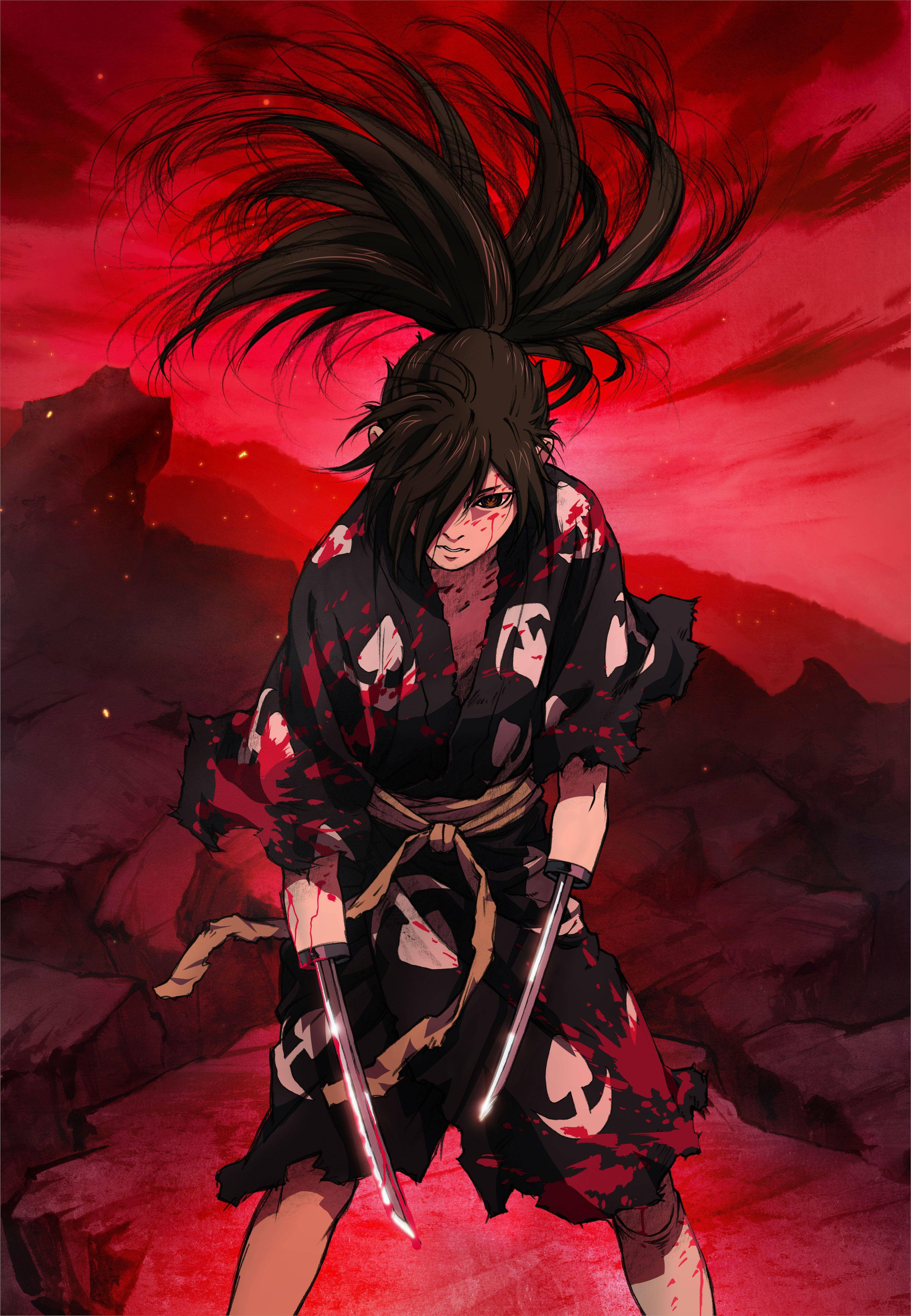 PFP Anime Drăgut Hyakkimaru Fundal