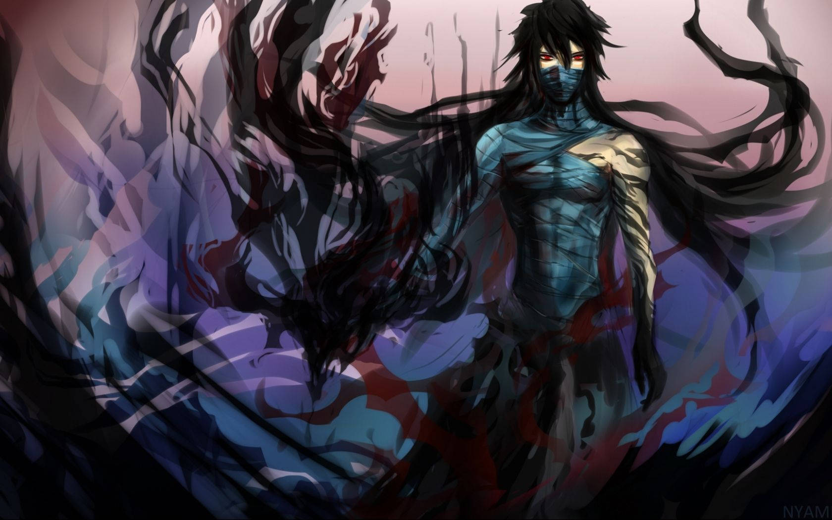 PFP Anime Drăguț Bleach Ichigo Fundal