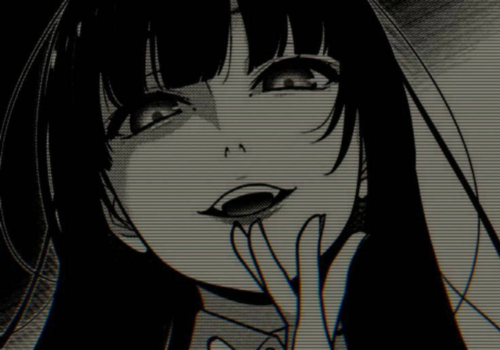 Pfp Anime Edgy Yumeko Jabami Fundal