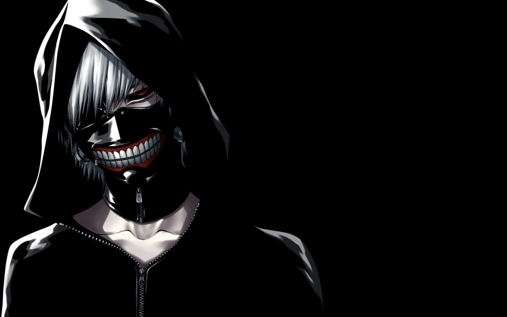 Pfp Anime Estetic Întunecat Tokyo Ghoul Fundal